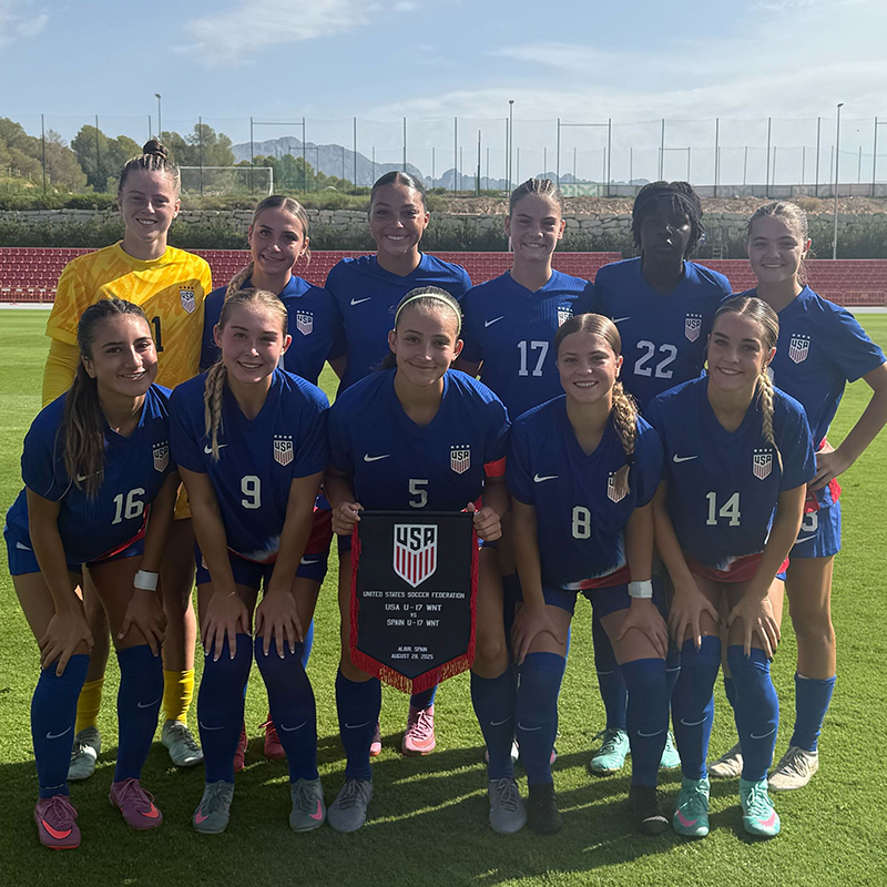 U.S. U-17 Women’s National Defeats Spain, 2-0, in the First of Two Matches in Alicante