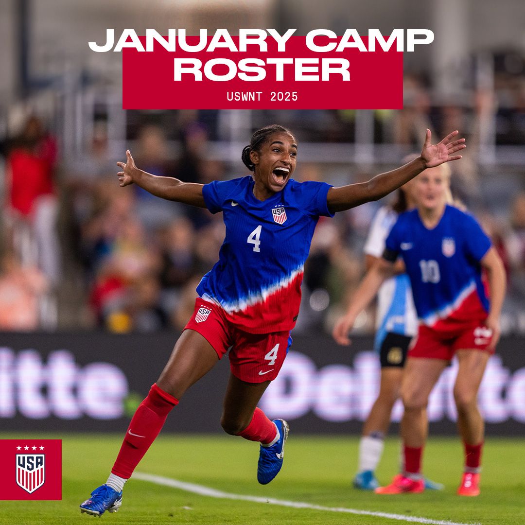 Emma Hayes Names 26-Player Roster for U.S. Women’s National Team January Training Camp in Los Angeles