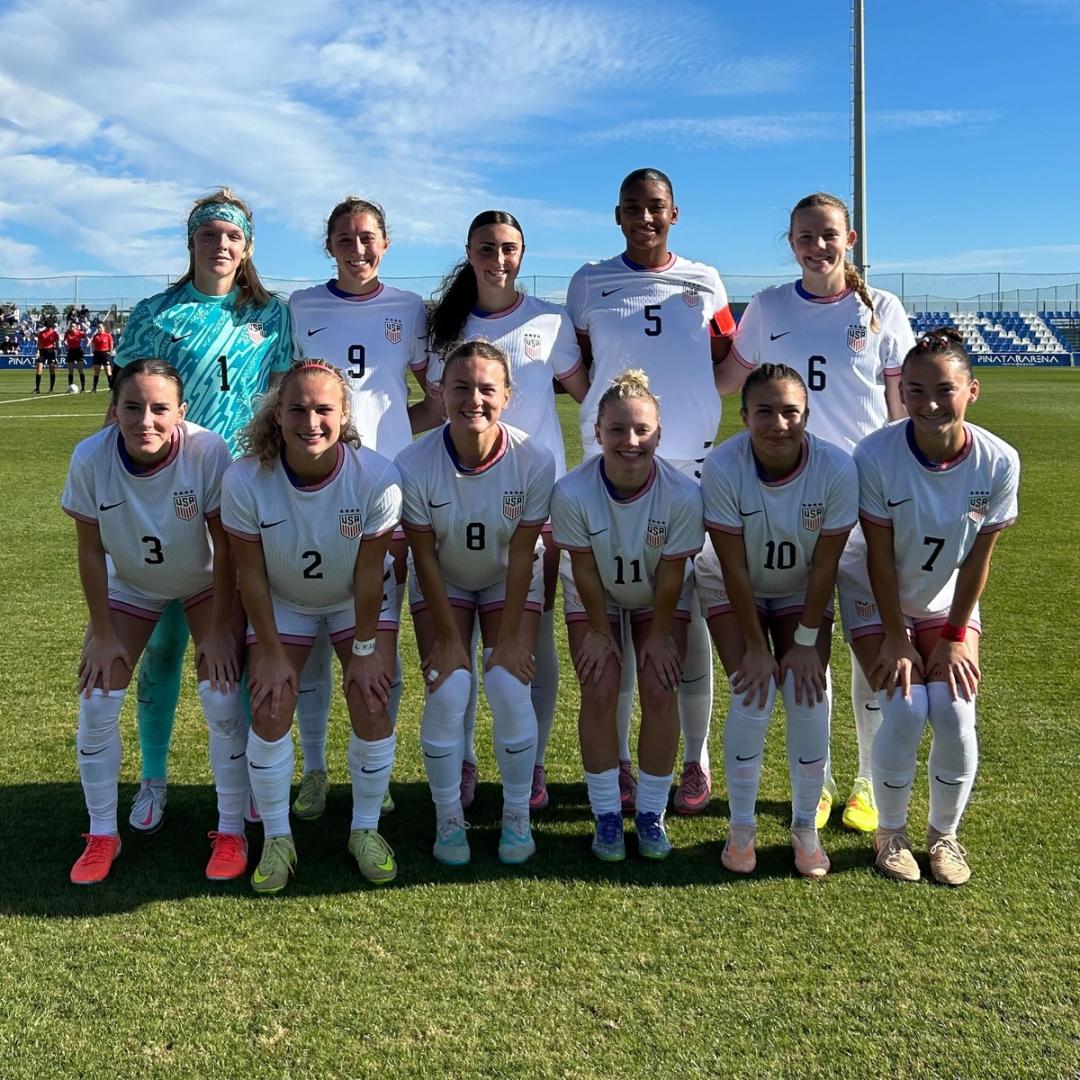 U.S. Under-20 WNT Defeats England, 4-1, as Mary Long and Alex Pfeiffer Bag Braces