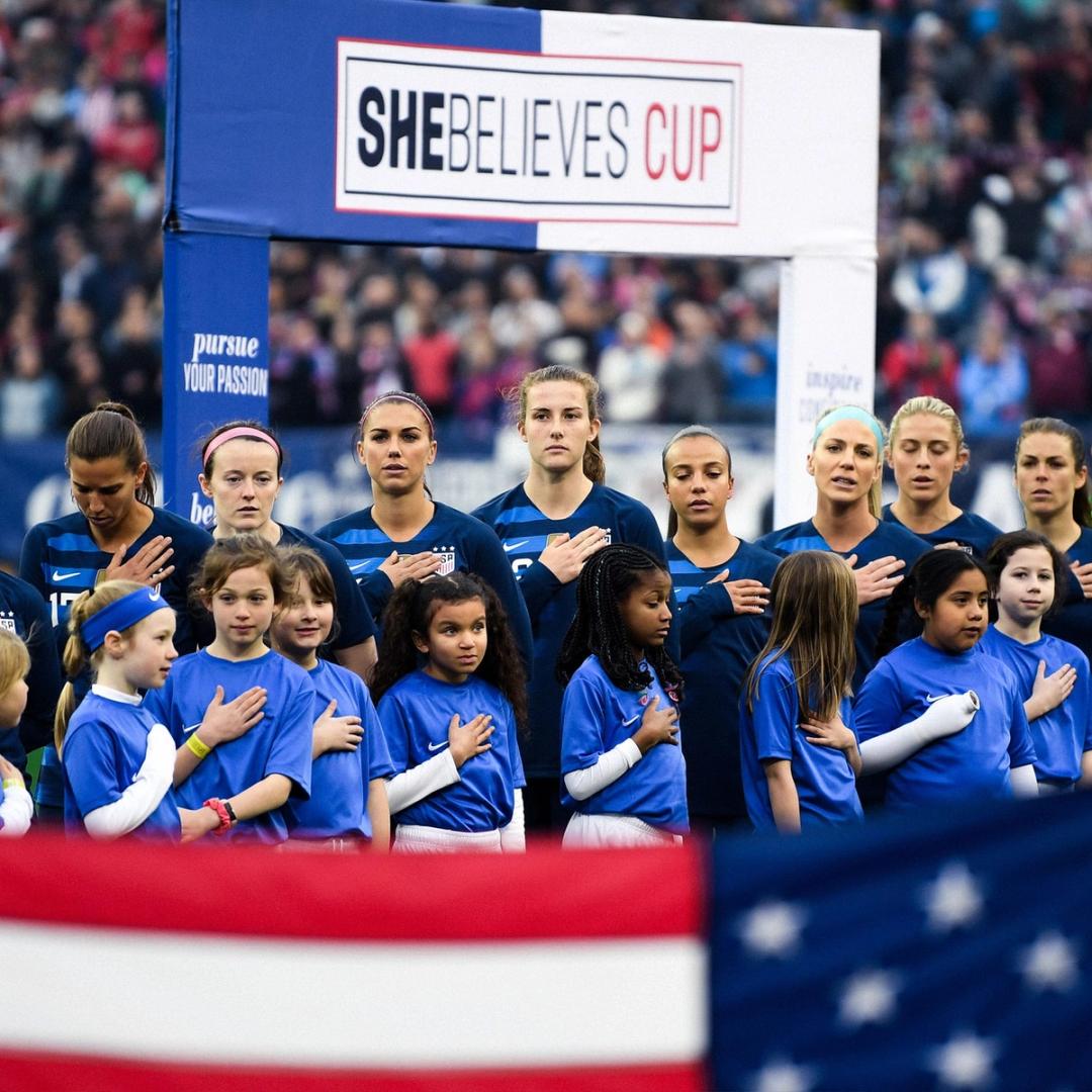 USA DRAWS ENGLAND IN SECOND 2019 SHEBELIEVES CUP MATCH