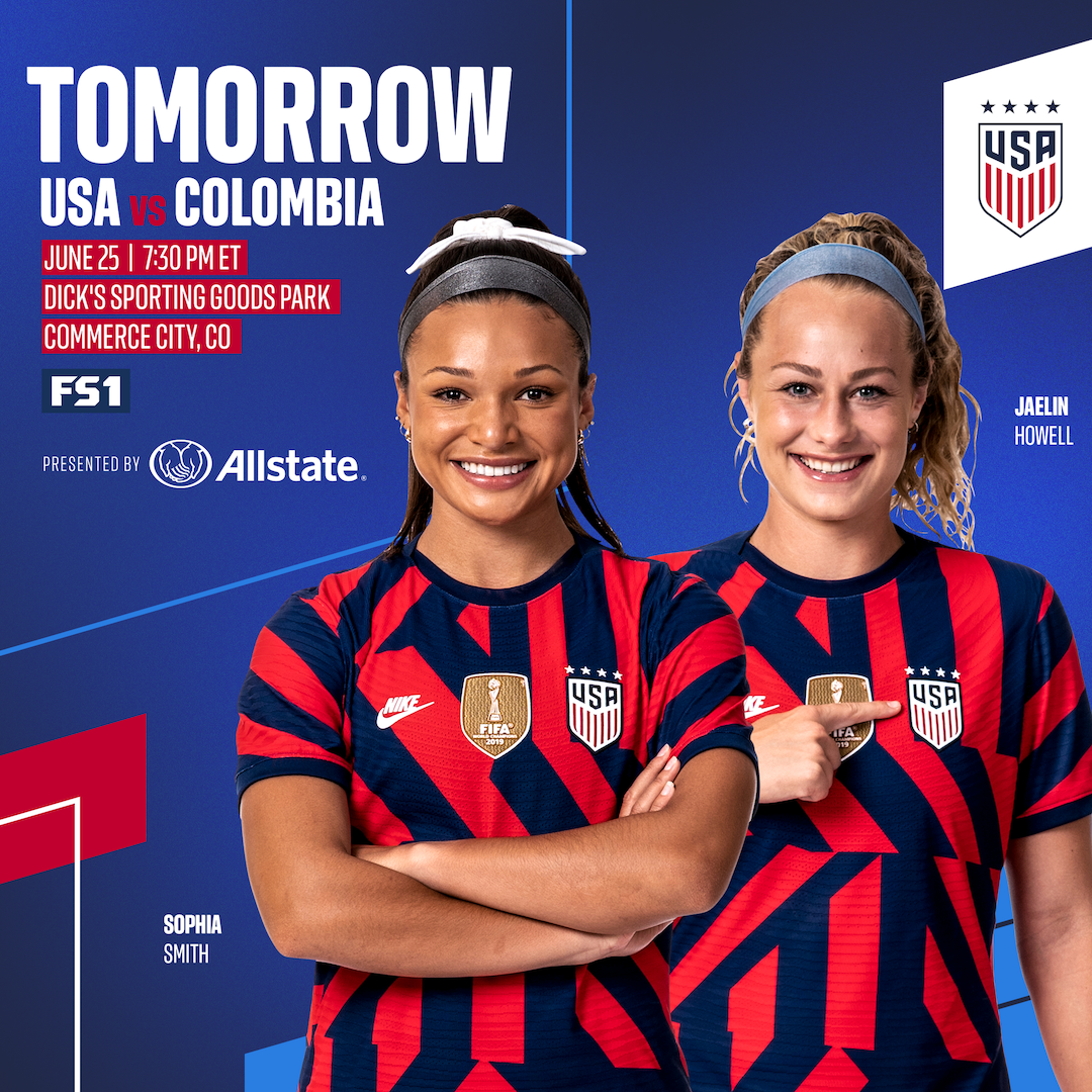 International Friendly USWNT vs Colombia Preview TV Channels Start Time Standings