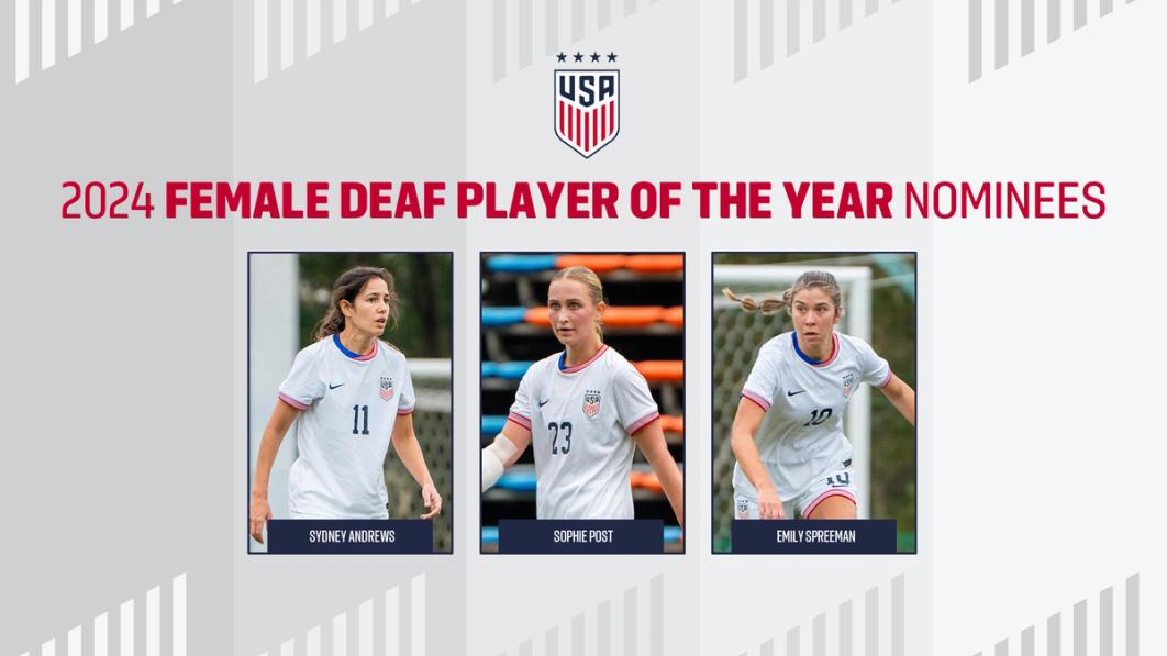 2024 Female Deaf Player of the Year Nominees