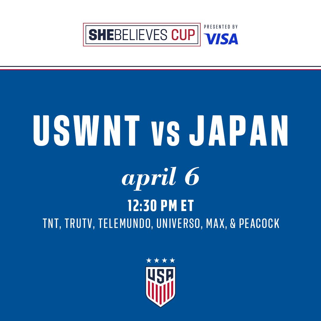 2024 shebelieves cup uswnt vs japan how to watch stream tv channels 4 6 24 atlanta ga
