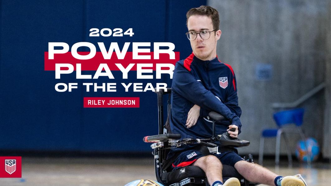 Riley Johnson Power Soccer Player of the Year