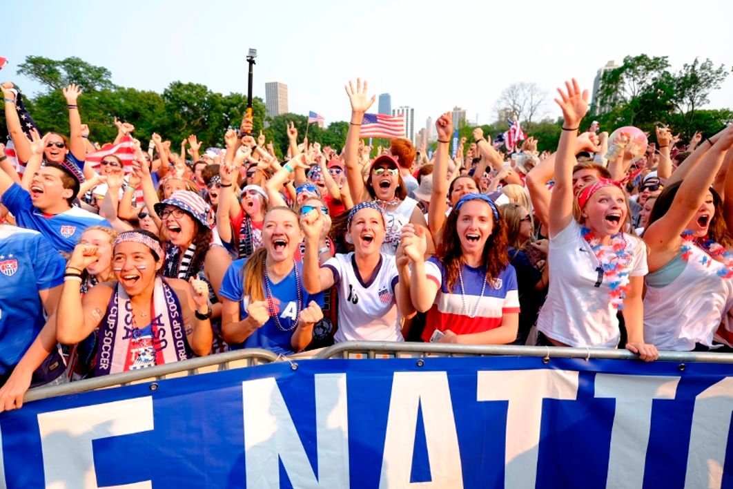 WNT WWC Final Viewing Party Chicago