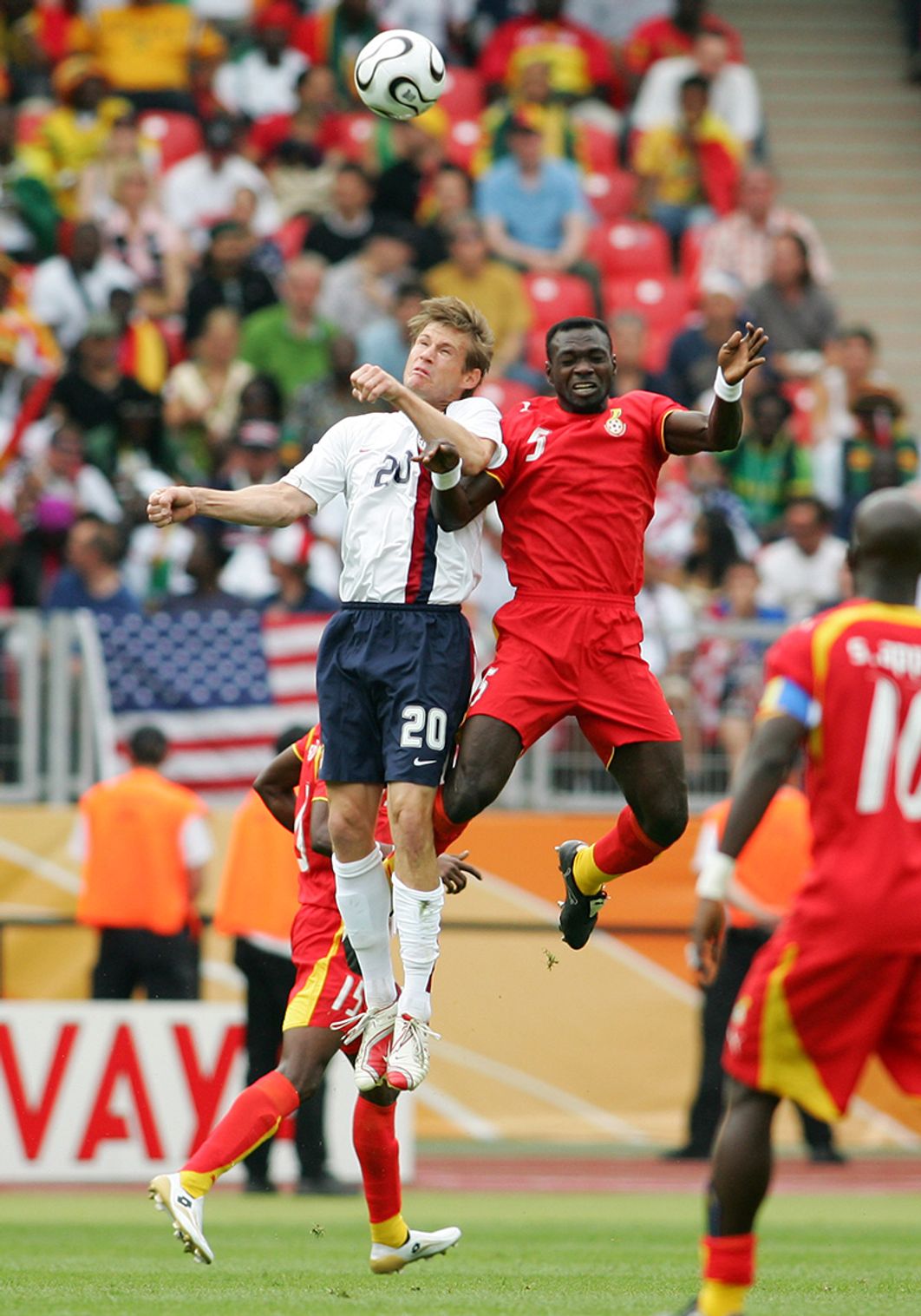 U.S. MNT vs. Ghana - Brian McBride