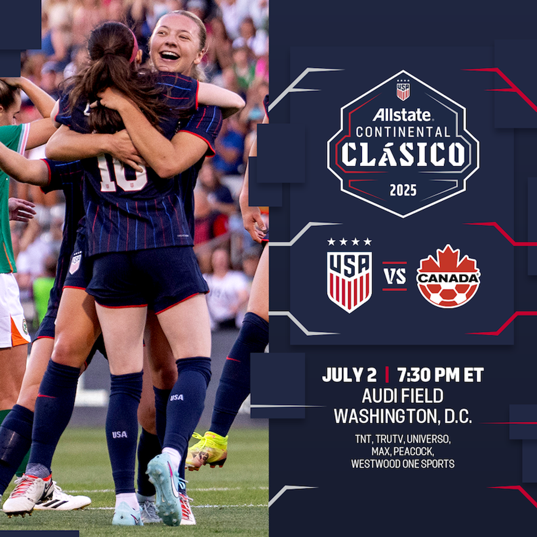 Match Preview: USWNT vs. Canada in Allstate Continental Clásico