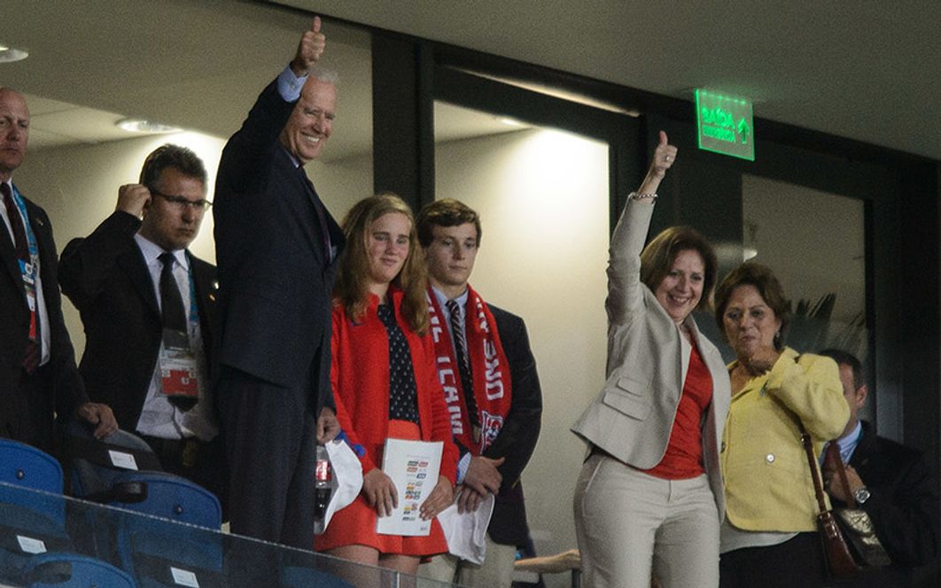 U.S. MNT vs. Ghana 2014 - Joe Biden