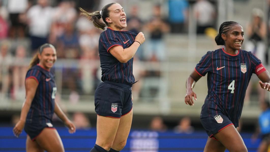 U.S. Women's National Team Rolls Past Canada 3-0