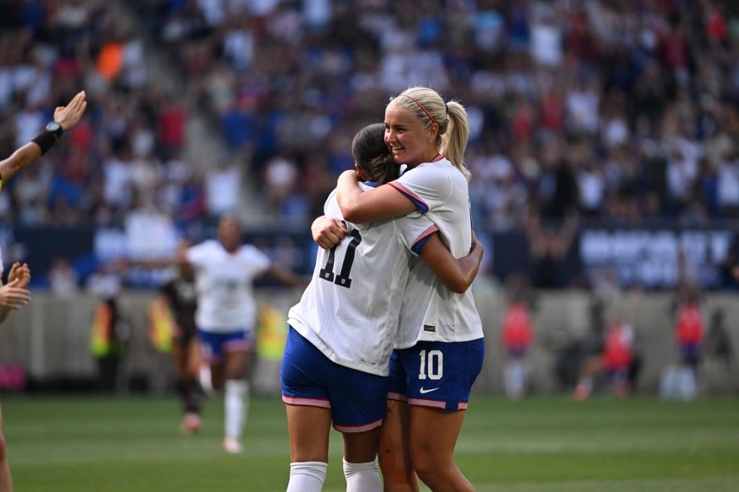 Sophia Smith and Lindsey Horan embrace on the field during a match against Mexico​​​​‌﻿‍﻿​‍​‍‌‍﻿﻿‌﻿​‍‌‍‍‌‌‍‌﻿‌‍‍‌‌‍﻿‍​‍​‍​﻿‍‍​‍​‍‌﻿​﻿‌‍​‌‌‍﻿‍‌‍‍‌‌﻿‌​‌﻿‍‌​‍﻿‍‌‍‍‌‌‍﻿﻿​‍​‍​‍﻿​​‍​‍‌‍‍​‌﻿​‍‌‍‌‌‌‍‌‍​‍​‍​﻿‍‍​‍​‍‌‍‍​‌﻿‌​‌﻿‌​‌﻿​​‌﻿​﻿​﻿‍‍​‍﻿﻿​‍﻿﻿‌﻿‌‌‌﻿​﻿‌﻿​﻿‌‍‌‍​‍﻿‍‌﻿​﻿‌‍​‌‌‍﻿‍‌‍‍‌‌﻿‌​‌﻿‍‌​‍﻿‍‌﻿​﻿‌﻿‌​‌﻿‌‌‌‍‌​‌‍‍‌‌‍﻿﻿​‍﻿﻿‌‍‍‌‌‍﻿‍‌﻿‌​‌‍‌‌‌‍﻿‍‌﻿‌​​‍﻿﻿‌‍‌‌‌‍‌​‌‍‍‌‌﻿‌​​‍﻿﻿‌‍﻿‌‌‍﻿﻿‌‍‌​‌‍‌‌​﻿﻿‌‌﻿​​‌﻿​‍‌‍‌‌‌﻿​﻿‌‍‌‌‌‍﻿‍‌﻿‌​‌‍​‌‌﻿‌​‌‍‍‌‌‍﻿﻿‌‍﻿‍​﻿‍﻿‌‍‍‌‌‍‌​​﻿﻿‌​﻿‍‌​﻿‌‍​﻿‍‌‌‍‌​‌‍‌‍​﻿​​‌‍‌‍​﻿‌‌​‍﻿‌​﻿​﻿​﻿‌‍​﻿‌﻿​﻿​‌​‍﻿‌​﻿‌​​﻿‍‌‌‍‌‍‌‍​﻿​‍﻿‌​﻿‍‌​﻿‍​‌‍‌‌​﻿‌‍​‍﻿‌​﻿‌‍‌‍​‌‌‍​﻿‌‍‌‌‌‍​‌​﻿‌​‌‍‌​‌‍​﻿​﻿‌​​﻿​‍‌‍​‍‌‍‌​​﻿‍﻿‌﻿‌​‌﻿‍‌‌﻿​​‌‍‌‌​﻿﻿‌‌﻿​﻿‌﻿‌​‌‍﻿﻿‌﻿​‍‌﻿‍‌​﻿‍﻿‌﻿​​‌‍​‌‌﻿‌​‌‍‍​​﻿﻿‌‌‍​﻿‌‍﻿﻿‌‍﻿‍‌﻿‌​‌‍‌‌‌‍﻿‍‌﻿‌​​‍‌‌​﻿‌‌‌​​‍‌‌﻿﻿‌‍‍﻿‌‍‌‌‌﻿‍‌​‍‌‌​﻿​﻿‌​‌​​‍‌‌​﻿​﻿‌​‌​​‍‌‌​﻿​‍​﻿​‍‌‍‌​‌‍‌​​﻿‌﻿​﻿‌﻿​﻿‍​​﻿‌‌​﻿​‌​﻿‍​‌‍‌‍​﻿​‌‌‍‌‍​﻿‌​​‍‌‌​﻿​‍​﻿​‍​‍‌‌​﻿‌‌‌​‌​​‍﻿‍‌‍‍‌‌‍﻿‌‌‍​‌‌‍‌﻿‌‍‌‌‌​‌​‌‍‌‌‌﻿​﻿‌‍‍﻿‌﻿‌​‌‍﻿﻿‌﻿​​​‍﻿‍‌‍​‌‌‍﻿​‌﻿‌​​﻿﻿﻿‌‍​‍‌‍​‌‌﻿​﻿‌‍‌‌‌‌‌‌‌﻿​‍‌‍﻿​​﻿﻿‌‌‍‍​‌﻿‌​‌﻿‌​‌﻿​​‌﻿​﻿​‍‌‌​﻿​﻿‌​​‌​‍‌‌​﻿​‍‌​‌‍​‍‌‌​﻿​‍‌​‌‍‌﻿‌‌‌﻿​﻿‌﻿​﻿‌‍‌‍​‍﻿‍‌﻿​﻿‌‍​‌‌‍﻿‍‌‍‍‌‌﻿‌​‌﻿‍‌​‍﻿‍‌﻿​﻿‌﻿‌​‌﻿‌‌‌‍‌​‌‍‍‌‌‍﻿﻿​‍‌‍‌‍‍‌‌‍‌​​﻿﻿‌​﻿‍‌​﻿‌‍​﻿‍‌‌‍‌​‌‍‌‍​﻿​​‌‍‌‍​﻿‌‌​‍﻿‌​﻿​﻿​﻿‌‍​﻿‌﻿​﻿​‌​‍﻿‌​﻿‌​​﻿‍‌‌‍‌‍‌‍​﻿​‍﻿‌​﻿‍‌​﻿‍​‌‍‌‌​﻿‌‍​‍﻿‌​﻿‌‍‌‍​‌‌‍​﻿‌‍‌‌‌‍​‌​﻿‌​‌‍‌​‌‍​﻿​﻿‌​​﻿​‍‌‍​‍‌‍‌​​‍‌‍‌﻿‌​‌﻿‍‌‌﻿​​‌‍‌‌​﻿﻿‌‌﻿​﻿‌﻿‌​‌‍﻿﻿‌﻿​‍‌﻿‍‌​‍‌‍‌﻿​​‌‍​‌‌﻿‌​‌‍‍​​﻿﻿‌‌‍​﻿‌‍﻿﻿‌‍﻿‍‌﻿‌​‌‍‌‌‌‍﻿‍‌﻿‌​​‍‌‌​﻿‌‌‌​​‍‌‌﻿﻿‌‍‍﻿‌‍‌‌‌﻿‍‌​‍‌‌​﻿​﻿‌​‌​​‍‌‌​﻿​﻿‌​‌​​‍‌‌​﻿​‍​﻿​‍‌‍‌​‌‍‌​​﻿‌﻿​﻿‌﻿​﻿‍​​﻿‌‌​﻿​‌​﻿‍​‌‍‌‍​﻿​‌‌‍‌‍​﻿‌​​‍‌‌​﻿​‍​﻿​‍​‍‌‌​﻿‌‌‌​‌​​‍﻿‍‌‍‍‌‌‍﻿‌‌‍​‌‌‍‌﻿‌‍‌‌‌​‌​‌‍‌‌‌﻿​﻿‌‍‍﻿‌﻿‌​‌‍﻿﻿‌﻿​​​‍﻿‍‌‍​‌‌‍﻿​‌﻿‌​​‍​‍‌﻿﻿‌