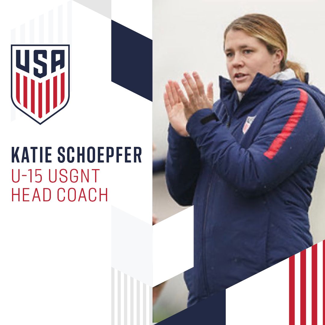 KATIE SCHOEPFER NAMED HEAD COACH OF US UNDER 15 GIRLS NATIONAL TEAM
