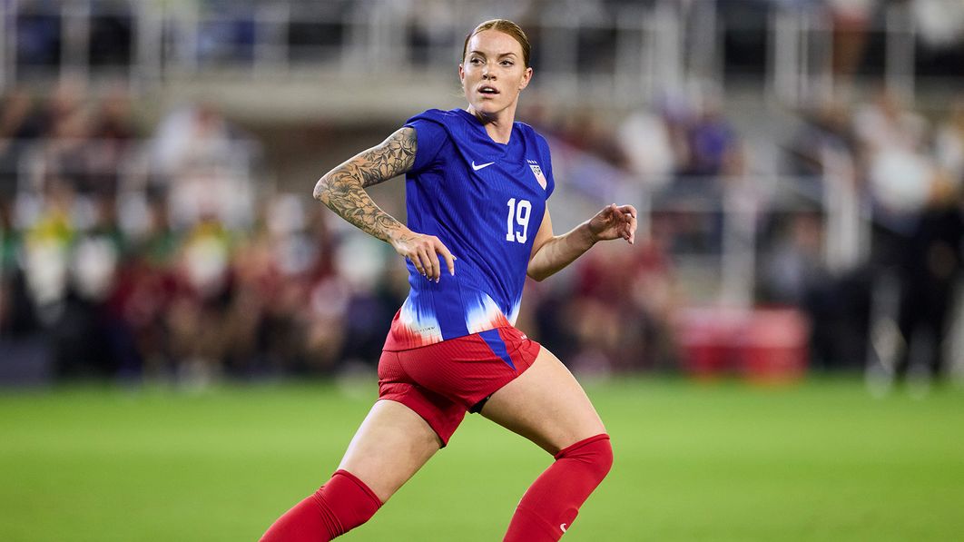 USWNT midfielder Hal Hershfelt