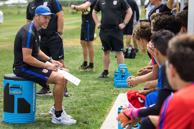 U.S. U-17 MNT head coach John Hackworth