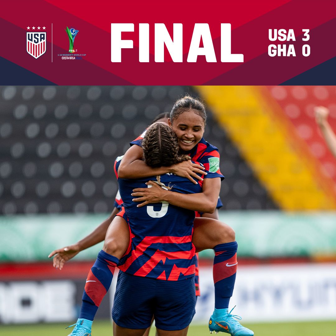 USA Opens FIFA Under-20 Women’s World Cup With 3-0 Win Against Ghana
