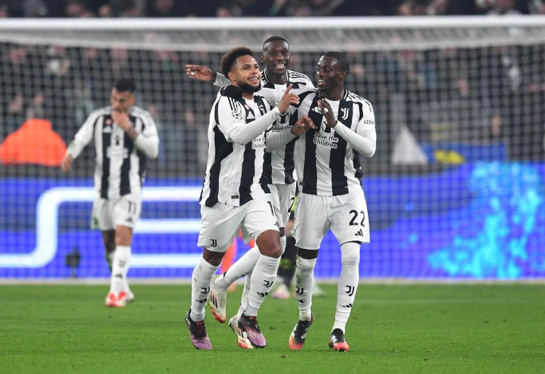 Weston McKennie celebrates a goal for Juventus with teammate Tim Weah​​​​‌﻿‍﻿​‍​‍‌‍﻿﻿‌﻿​‍‌‍‍‌‌‍‌﻿‌‍‍‌‌‍﻿‍​‍​‍​﻿‍‍​‍​‍‌﻿​﻿‌‍​‌‌‍﻿‍‌‍‍‌‌﻿‌​‌﻿‍‌​‍﻿‍‌‍‍‌‌‍﻿﻿​‍​‍​‍﻿​​‍​‍‌‍‍​‌﻿​‍‌‍‌‌‌‍‌‍​‍​‍​﻿‍‍​‍​‍‌‍‍​‌﻿‌​‌﻿‌​‌﻿​​‌﻿​﻿​﻿‍‍​‍﻿﻿​‍﻿﻿‌﻿‌‌‌﻿​﻿‌﻿​﻿‌‍‌‍​‍﻿‍‌﻿​﻿‌‍​‌‌‍﻿‍‌‍‍‌‌﻿‌​‌﻿‍‌​‍﻿‍‌﻿​﻿‌﻿‌​‌﻿‌‌‌‍‌​‌‍‍‌‌‍﻿﻿​‍﻿﻿‌‍‍‌‌‍﻿‍‌﻿‌​‌‍‌‌‌‍﻿‍‌﻿‌​​‍﻿﻿‌‍‌‌‌‍‌​‌‍‍‌‌﻿‌​​‍﻿﻿‌‍﻿‌‌‍﻿﻿‌‍‌​‌‍‌‌​﻿﻿‌‌﻿​​‌﻿​‍‌‍‌‌‌﻿​﻿‌‍‌‌‌‍﻿‍‌﻿‌​‌‍​‌‌﻿‌​‌‍‍‌‌‍﻿﻿‌‍﻿‍​﻿‍﻿‌‍‍‌‌‍‌​​﻿﻿‌​﻿​‍‌‍​﻿​﻿‌‌‌‍​‍‌‍‌​​﻿​‌​﻿​​​﻿​‍​‍﻿‌​﻿​‍‌‍​‍‌‍​‍‌‍​﻿​‍﻿‌​﻿‌​‌‍​‍​﻿​‍​﻿‌‍​‍﻿‌​﻿‍‌​﻿‌﻿‌‍‌​​﻿​‌​‍﻿‌‌‍​‌‌‍​‌​﻿​‍‌‍‌‍​﻿‌​​﻿‍‌‌‍‌‌‌‍‌‌‌‍​﻿​﻿‌﻿​﻿‌‌​﻿‍​​﻿‍﻿‌﻿‌​‌﻿‍‌‌﻿​​‌‍‌‌​﻿﻿‌‌﻿​﻿‌﻿‌​‌‍﻿﻿‌﻿​‍‌﻿‍‌​﻿‍﻿‌﻿​​‌‍​‌‌﻿‌​‌‍‍​​﻿﻿‌‌‍​﻿‌‍﻿﻿‌‍﻿‍‌﻿‌​‌‍‌‌‌‍﻿‍‌﻿‌​​‍‌‌​﻿‌‌‌​​‍‌‌﻿﻿‌‍‍﻿‌‍‌‌‌﻿‍‌​‍‌‌​﻿​﻿‌​‌​​‍‌‌​﻿​﻿‌​‌​​‍‌‌​﻿​‍​﻿​‍‌‍​﻿​﻿​﻿​﻿​‍​﻿‍​​﻿‌﻿​﻿​​​﻿‌​​﻿​‌​﻿​﻿‌‍‌​‌‍‌‌​﻿​‍​‍‌‌​﻿​‍​﻿​‍​‍‌‌​﻿‌‌‌​‌​​‍﻿‍‌‍‍‌‌‍﻿‌‌‍​‌‌‍‌﻿‌‍‌‌‌​‌​‌‍‌‌‌﻿​﻿‌‍‍﻿‌﻿‌​‌‍﻿﻿‌﻿​​​‍﻿‍‌‍​‌‌‍﻿​‌﻿‌​​﻿﻿﻿‌‍​‍‌‍​‌‌﻿​﻿‌‍‌‌‌‌‌‌‌﻿​‍‌‍﻿​​﻿﻿‌‌‍‍​‌﻿‌​‌﻿‌​‌﻿​​‌﻿​﻿​‍‌‌​﻿​﻿‌​​‌​‍‌‌​﻿​‍‌​‌‍​‍‌‌​﻿​‍‌​‌‍‌﻿‌‌‌﻿​﻿‌﻿​﻿‌‍‌‍​‍﻿‍‌﻿​﻿‌‍​‌‌‍﻿‍‌‍‍‌‌﻿‌​‌﻿‍‌​‍﻿‍‌﻿​﻿‌﻿‌​‌﻿‌‌‌‍‌​‌‍‍‌‌‍﻿﻿​‍‌‍‌‍‍‌‌‍‌​​﻿﻿‌​﻿​‍‌‍​﻿​﻿‌‌‌‍​‍‌‍‌​​﻿​‌​﻿​​​﻿​‍​‍﻿‌​﻿​‍‌‍​‍‌‍​‍‌‍​﻿​‍﻿‌​﻿‌​‌‍​‍​﻿​‍​﻿‌‍​‍﻿‌​﻿‍‌​﻿‌﻿‌‍‌​​﻿​‌​‍﻿‌‌‍​‌‌‍​‌​﻿​‍‌‍‌‍​﻿‌​​﻿‍‌‌‍‌‌‌‍‌‌‌‍​﻿​﻿‌﻿​﻿‌‌​﻿‍​​‍‌‍‌﻿‌​‌﻿‍‌‌﻿​​‌‍‌‌​﻿﻿‌‌﻿​﻿‌﻿‌​‌‍﻿﻿‌﻿​‍‌﻿‍‌​‍‌‍‌﻿​​‌‍​‌‌﻿‌​‌‍‍​​﻿﻿‌‌‍​﻿‌‍﻿﻿‌‍﻿‍‌﻿‌​‌‍‌‌‌‍﻿‍‌﻿‌​​‍‌‌​﻿‌‌‌​​‍‌‌﻿﻿‌‍‍﻿‌‍‌‌‌﻿‍‌​‍‌‌​﻿​﻿‌​‌​​‍‌‌​﻿​﻿‌​‌​​‍‌‌​﻿​‍​﻿​‍‌‍​﻿​﻿​﻿​﻿​‍​﻿‍​​﻿‌﻿​﻿​​​﻿‌​​﻿​‌​﻿​﻿‌‍‌​‌‍‌‌​﻿​‍​‍‌‌​﻿​‍​﻿​‍​‍‌‌​﻿‌‌‌​‌​​‍﻿‍‌‍‍‌‌‍﻿‌‌‍​‌‌‍‌﻿‌‍‌‌‌​‌​‌‍‌‌‌﻿​﻿‌‍‍﻿‌﻿‌​‌‍﻿﻿‌﻿​​​‍﻿‍‌‍​‌‌‍﻿​‌﻿‌​​‍​‍‌﻿﻿‌