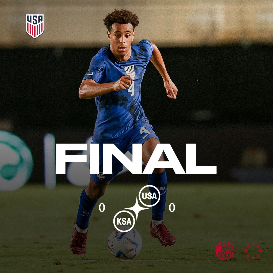 U.S. Men’s National Team And Saudi Arabia Duel To Scoreless Draw In Final World Cup Preparation Match