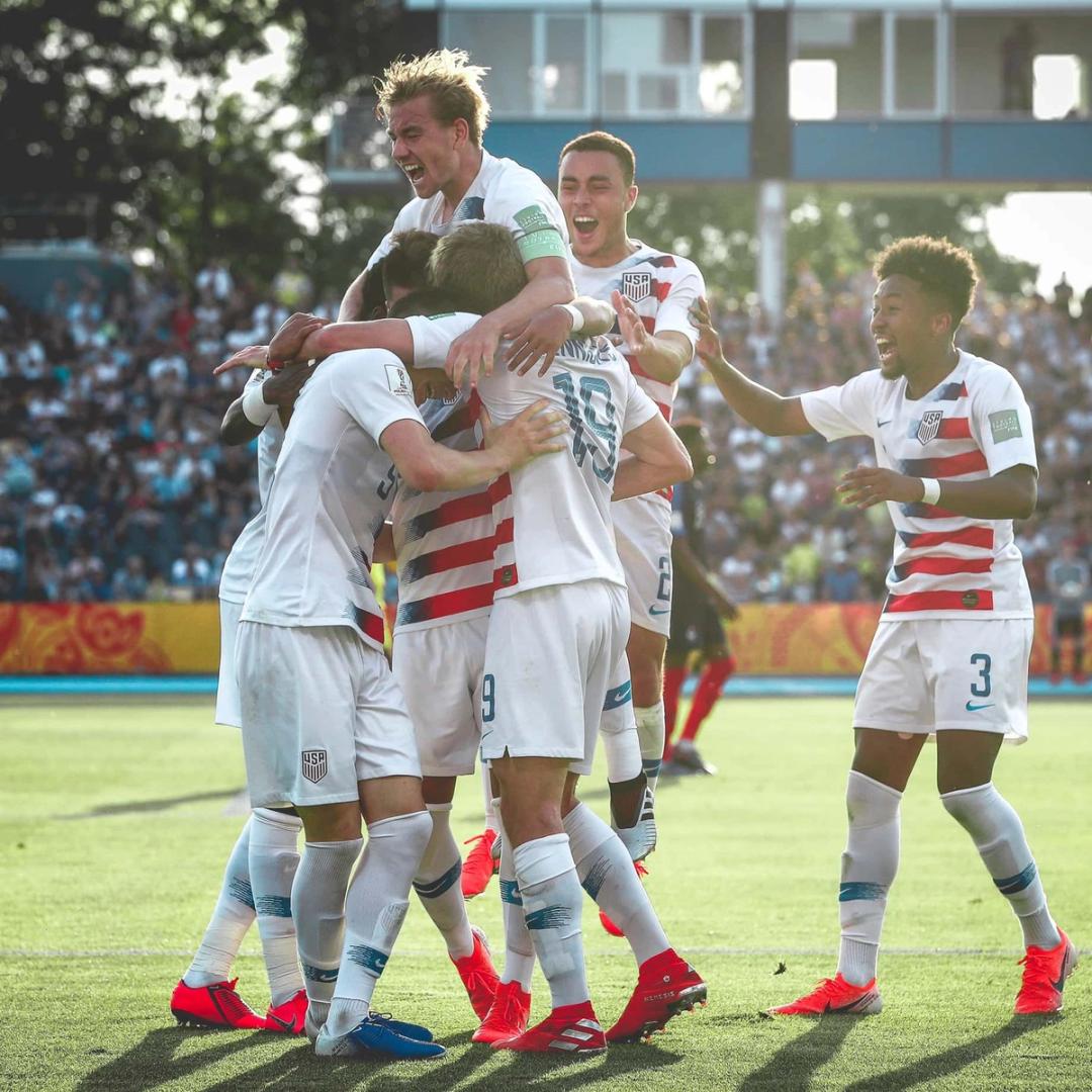 USA SHOCKS FRANCE IN 3 2 COMEBACK WIN TO CLINCH SPOT IN 2019 U20 WORLD CUP QUARTERFINALS