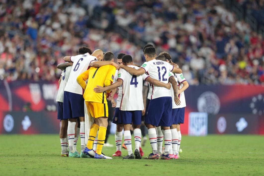 USMNT Team Huddle