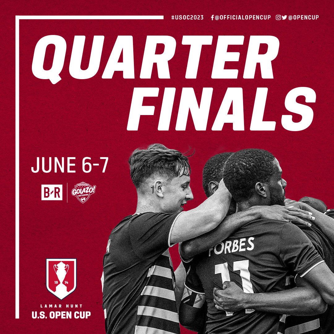 2023 US Open Cup Quarterfinals Schedule Set for June 6 7