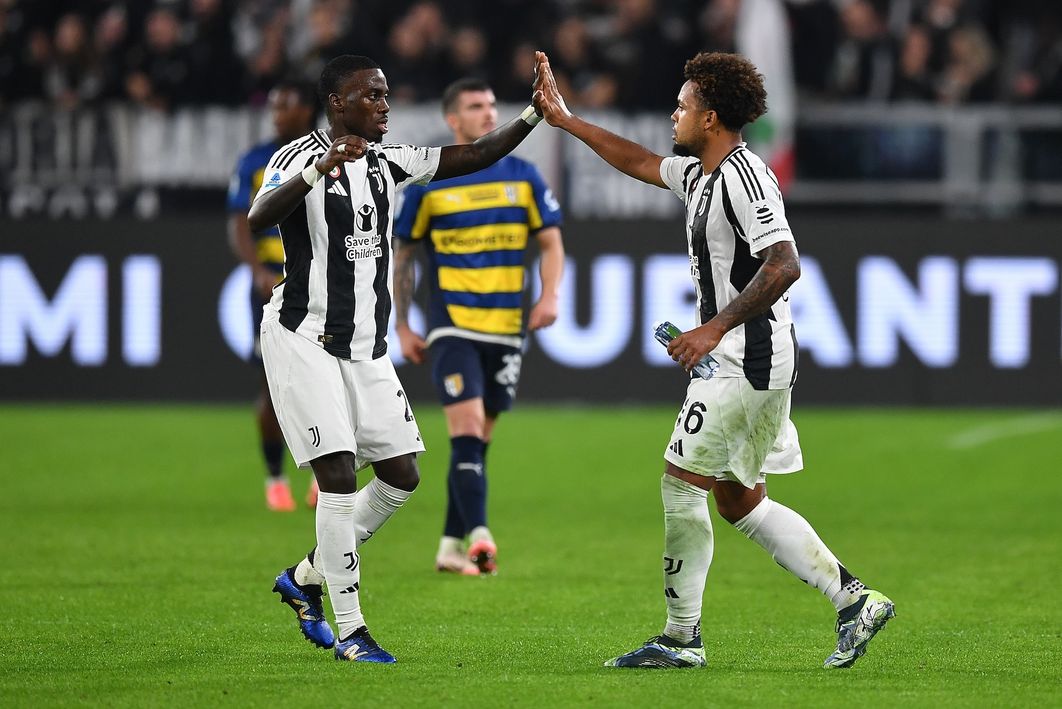 Weston McKennie and Tim Weah celebrate on the field for Juventus​​​​‌﻿‍﻿​‍​‍‌‍﻿﻿‌﻿​‍‌‍‍‌‌‍‌﻿‌‍‍‌‌‍﻿‍​‍​‍​﻿‍‍​‍​‍‌﻿​﻿‌‍​‌‌‍﻿‍‌‍‍‌‌﻿‌​‌﻿‍‌​‍﻿‍‌‍‍‌‌‍﻿﻿​‍​‍​‍﻿​​‍​‍‌‍‍​‌﻿​‍‌‍‌‌‌‍‌‍​‍​‍​﻿‍‍​‍​‍‌‍‍​‌﻿‌​‌﻿‌​‌﻿​​‌﻿​﻿​﻿‍‍​‍﻿﻿​‍﻿﻿‌﻿‌‌‌﻿​﻿‌﻿​﻿‌‍‌‍​‍﻿‍‌﻿​﻿‌‍​‌‌‍﻿‍‌‍‍‌‌﻿‌​‌﻿‍‌​‍﻿‍‌﻿​﻿‌﻿‌​‌﻿‌‌‌‍‌​‌‍‍‌‌‍﻿﻿​‍﻿﻿‌‍‍‌‌‍﻿‍‌﻿‌​‌‍‌‌‌‍﻿‍‌﻿‌​​‍﻿﻿‌‍‌‌‌‍‌​‌‍‍‌‌﻿‌​​‍﻿﻿‌‍﻿‌‌‍﻿﻿‌‍‌​‌‍‌‌​﻿﻿‌‌﻿​​‌﻿​‍‌‍‌‌‌﻿​﻿‌‍‌‌‌‍﻿‍‌﻿‌​‌‍​‌‌﻿‌​‌‍‍‌‌‍﻿﻿‌‍﻿‍​﻿‍﻿‌‍‍‌‌‍‌​​﻿﻿‌​﻿​‌​﻿‍‌‌‍​‍​﻿‌‌‌‍‌‍​﻿​‌‌‍​‌‌‍‌​​‍﻿‌​﻿‌‍​﻿‍‌‌‍‌‍​﻿‍‌​‍﻿‌​﻿‌​​﻿‍​​﻿‍​‌‍​‌​‍﻿‌​﻿‍‌​﻿‌‍​﻿‌﻿‌‍‌‍​‍﻿‌​﻿‌‌‌‍​‍‌‍‌​​﻿​‍‌‍​﻿‌‍​‌​﻿‍‌‌‍‌‌​﻿​﻿​﻿‌﻿‌‍​﻿​﻿‌‌​﻿‍﻿‌﻿‌​‌﻿‍‌‌﻿​​‌‍‌‌​﻿﻿‌‌﻿​﻿‌﻿‌​‌‍﻿﻿‌﻿​‍‌﻿‍‌​﻿‍﻿‌﻿​​‌‍​‌‌﻿‌​‌‍‍​​﻿﻿‌‌‍​﻿‌‍﻿﻿‌‍﻿‍‌﻿‌​‌‍‌‌‌‍﻿‍‌﻿‌​​‍‌‌​﻿‌‌‌​​‍‌‌﻿﻿‌‍‍﻿‌‍‌‌‌﻿‍‌​‍‌‌​﻿​﻿‌​‌​​‍‌‌​﻿​﻿‌​‌​​‍‌‌​﻿​‍​﻿​‍​﻿​‌​﻿​﻿​﻿‌‍​﻿‌‍​﻿‌‌​﻿​‌​﻿‌​‌‍‌‍​﻿​﻿‌‍​‍​﻿‌﻿​﻿‍​​‍‌‌​﻿​‍​﻿​‍​‍‌‌​﻿‌‌‌​‌​​‍﻿‍‌‍‍‌‌‍﻿‌‌‍​‌‌‍‌﻿‌‍‌‌‌​‌​‌‍‌‌‌﻿​﻿‌‍‍﻿‌﻿‌​‌‍﻿﻿‌﻿​​​‍﻿‍‌‍​‌‌‍﻿​‌﻿‌​​﻿﻿﻿‌‍​‍‌‍​‌‌﻿​﻿‌‍‌‌‌‌‌‌‌﻿​‍‌‍﻿​​﻿﻿‌‌‍‍​‌﻿‌​‌﻿‌​‌﻿​​‌﻿​﻿​‍‌‌​﻿​﻿‌​​‌​‍‌‌​﻿​‍‌​‌‍​‍‌‌​﻿​‍‌​‌‍‌﻿‌‌‌﻿​﻿‌﻿​﻿‌‍‌‍​‍﻿‍‌﻿​﻿‌‍​‌‌‍﻿‍‌‍‍‌‌﻿‌​‌﻿‍‌​‍﻿‍‌﻿​﻿‌﻿‌​‌﻿‌‌‌‍‌​‌‍‍‌‌‍﻿﻿​‍‌‍‌‍‍‌‌‍‌​​﻿﻿‌​﻿​‌​﻿‍‌‌‍​‍​﻿‌‌‌‍‌‍​﻿​‌‌‍​‌‌‍‌​​‍﻿‌​﻿‌‍​﻿‍‌‌‍‌‍​﻿‍‌​‍﻿‌​﻿‌​​﻿‍​​﻿‍​‌‍​‌​‍﻿‌​﻿‍‌​﻿‌‍​﻿‌﻿‌‍‌‍​‍﻿‌​﻿‌‌‌‍​‍‌‍‌​​﻿​‍‌‍​﻿‌‍​‌​﻿‍‌‌‍‌‌​﻿​﻿​﻿‌﻿‌‍​﻿​﻿‌‌​‍‌‍‌﻿‌​‌﻿‍‌‌﻿​​‌‍‌‌​﻿﻿‌‌﻿​﻿‌﻿‌​‌‍﻿﻿‌﻿​‍‌﻿‍‌​‍‌‍‌﻿​​‌‍​‌‌﻿‌​‌‍‍​​﻿﻿‌‌‍​﻿‌‍﻿﻿‌‍﻿‍‌﻿‌​‌‍‌‌‌‍﻿‍‌﻿‌​​‍‌‌​﻿‌‌‌​​‍‌‌﻿﻿‌‍‍﻿‌‍‌‌‌﻿‍‌​‍‌‌​﻿​﻿‌​‌​​‍‌‌​﻿​﻿‌​‌​​‍‌‌​﻿​‍​﻿​‍​﻿​‌​﻿​﻿​﻿‌‍​﻿‌‍​﻿‌‌​﻿​‌​﻿‌​‌‍‌‍​﻿​﻿‌‍​‍​﻿‌﻿​﻿‍​​‍‌‌​﻿​‍​﻿​‍​‍‌‌​﻿‌‌‌​‌​​‍﻿‍‌‍‍‌‌‍﻿‌‌‍​‌‌‍‌﻿‌‍‌‌‌​‌​‌‍‌‌‌﻿​﻿‌‍‍﻿‌﻿‌​‌‍﻿﻿‌﻿​​​‍﻿‍‌‍​‌‌‍﻿​‌﻿‌​​‍​‍‌﻿﻿‌