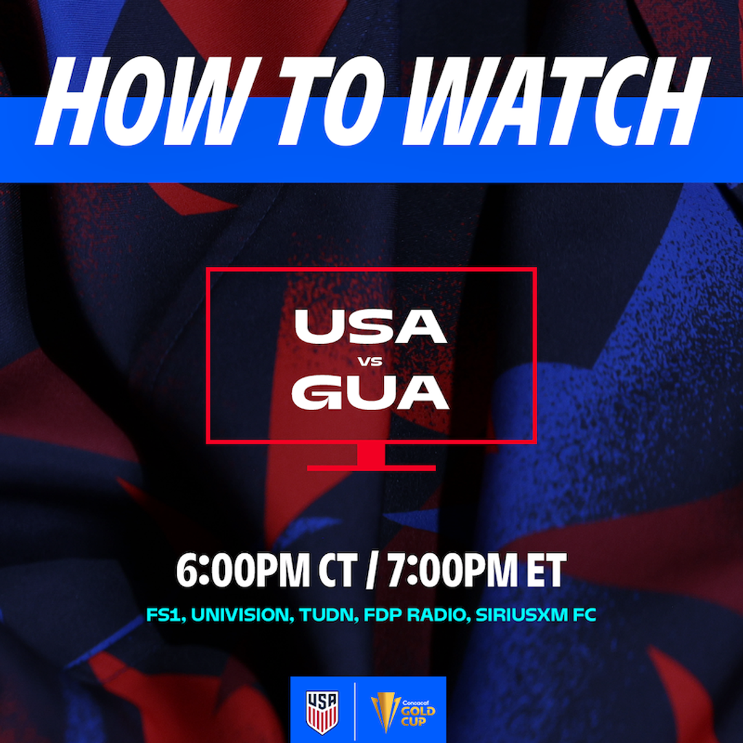 How to Watch: USMNT vs. Guatemala in Gold Cup Semifinal