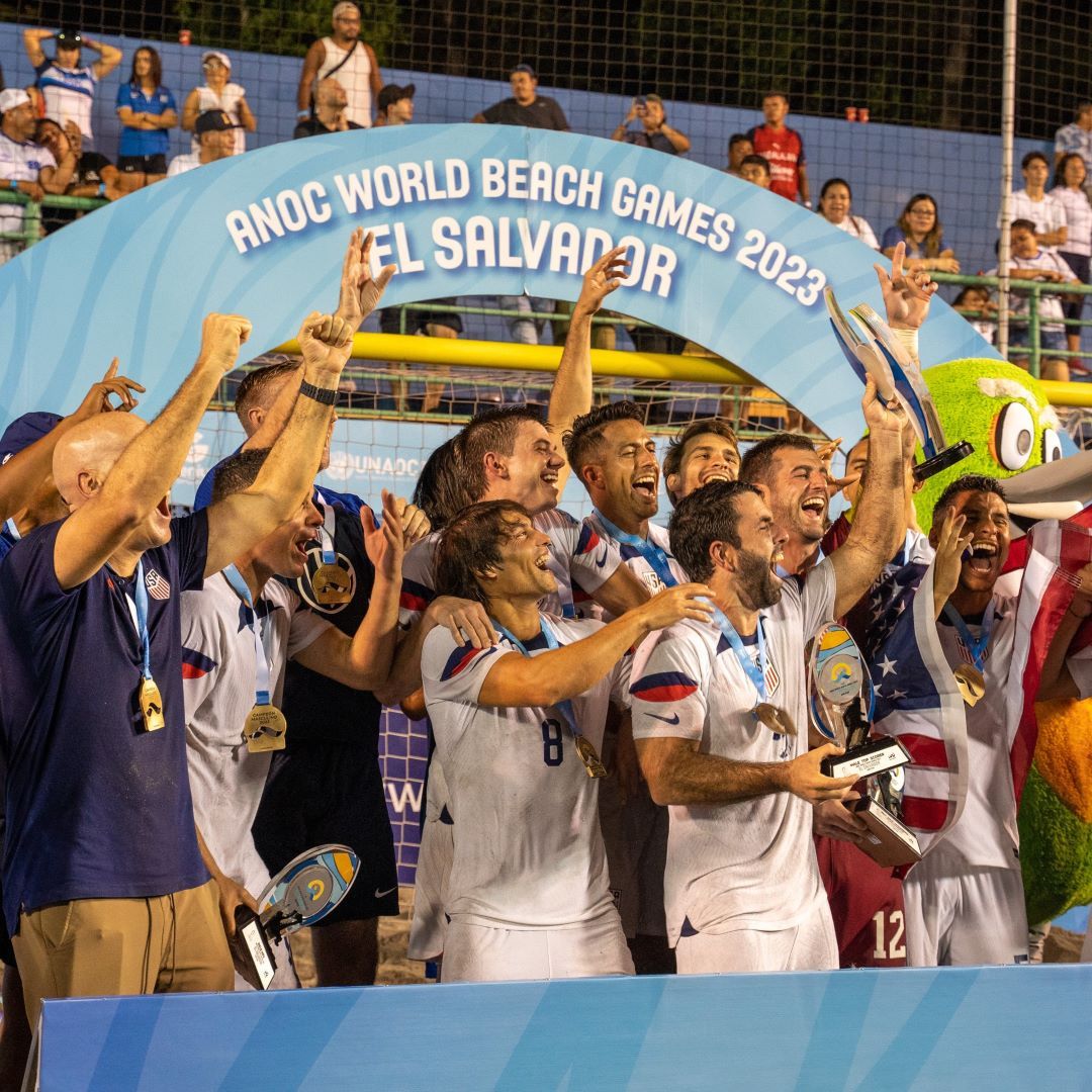 U.S. Men’s Beach Soccer National Team Earns Berth At World Beach Games After Winning Qualifying Tournament In El Salvador