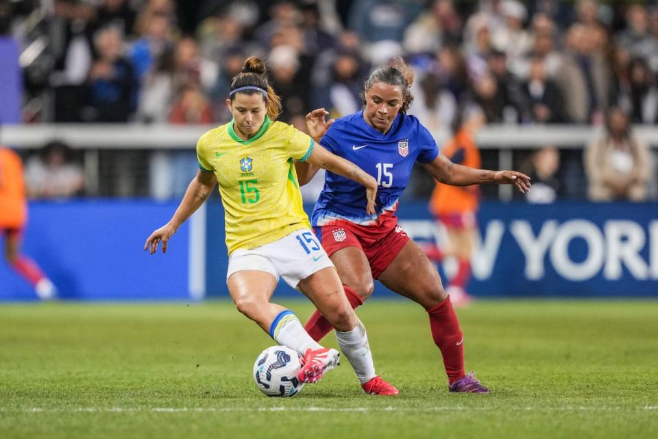 U.S. Women's National Team faces 6th-ranked Brazil in two matches during June international window
