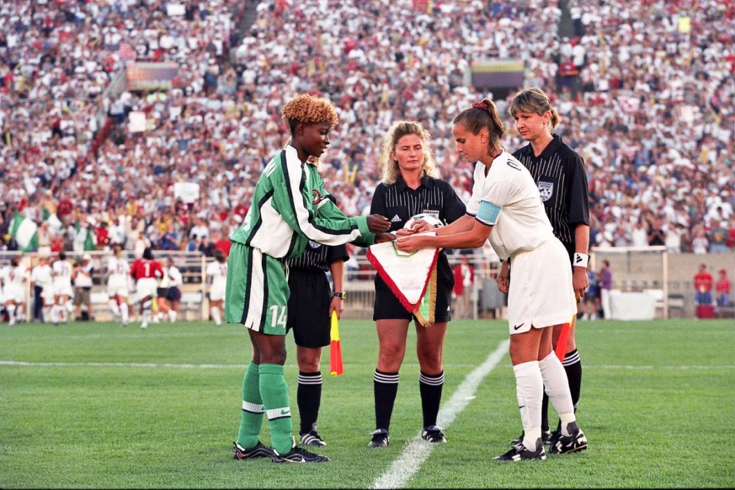 A USA and Nigerian player meet midfield during the 1999 FIFA Women's World Cup group stage​​​​‌﻿‍﻿​‍​‍‌‍﻿﻿‌﻿​‍‌‍‍‌‌‍‌﻿‌‍‍‌‌‍﻿‍​‍​‍​﻿‍‍​‍​‍‌﻿​﻿‌‍​‌‌‍﻿‍‌‍‍‌‌﻿‌​‌﻿‍‌​‍﻿‍‌‍‍‌‌‍﻿﻿​‍​‍​‍﻿​​‍​‍‌‍‍​‌﻿​‍‌‍‌‌‌‍‌‍​‍​‍​﻿‍‍​‍​‍‌‍‍​‌﻿‌​‌﻿‌​‌﻿​​‌﻿​﻿​﻿‍‍​‍﻿﻿​‍﻿﻿‌﻿‌‌‌﻿​﻿‌﻿​﻿‌‍‌‍​‍﻿‍‌﻿​﻿‌‍​‌‌‍﻿‍‌‍‍‌‌﻿‌​‌﻿‍‌​‍﻿‍‌﻿​﻿‌﻿‌​‌﻿‌‌‌‍‌​‌‍‍‌‌‍﻿﻿​‍﻿﻿‌‍‍‌‌‍﻿‍‌﻿‌​‌‍‌‌‌‍﻿‍‌﻿‌​​‍﻿﻿‌‍‌‌‌‍‌​‌‍‍‌‌﻿‌​​‍﻿﻿‌‍﻿‌‌‍﻿﻿‌‍‌​‌‍‌‌​﻿﻿‌‌﻿​​‌﻿​‍‌‍‌‌‌﻿​﻿‌‍‌‌‌‍﻿‍‌﻿‌​‌‍​‌‌﻿‌​‌‍‍‌‌‍﻿﻿‌‍﻿‍​﻿‍﻿‌‍‍‌‌‍‌​​﻿﻿‌​﻿​﻿​﻿​﻿​﻿‌​‌‍‌​‌‍‌‌​﻿‍‌‌‍​﻿‌‍​‍​‍﻿‌‌‍‌​‌‍​﻿​﻿‍‌​﻿‍​​‍﻿‌​﻿‌​‌‍​‍‌‍​‍​﻿​​​‍﻿‌‌‍​‌​﻿‌‌​﻿‌​​﻿‌​​‍﻿‌‌‍‌​​﻿‌​​﻿‍​‌‍‌‍​﻿‌‍‌‍​‌‌‍‌​​﻿‍‌‌‍‌​​﻿‌﻿​﻿​﻿‌‍​﻿​﻿‍﻿‌﻿‌​‌﻿‍‌‌﻿​​‌‍‌‌​﻿﻿‌‌﻿​﻿‌﻿‌​‌‍﻿﻿‌﻿​‍‌﻿‍‌​﻿‍﻿‌﻿​​‌‍​‌‌﻿‌​‌‍‍​​﻿﻿‌‌‍​﻿‌‍﻿﻿‌‍﻿‍‌﻿‌​‌‍‌‌‌‍﻿‍‌﻿‌​​‍‌‌​﻿‌‌‌​​‍‌‌﻿﻿‌‍‍﻿‌‍‌‌‌﻿‍‌​‍‌‌​﻿​﻿‌​‌​​‍‌‌​﻿​﻿‌​‌​​‍‌‌​﻿​‍​﻿​‍‌‍‌‍‌‍​‍​﻿‍‌​﻿​​​﻿‌‌​﻿‌﻿​﻿​‌‌‍‌​‌‍‌​‌‍‌​‌‍‌​​﻿​‌​‍‌‌​﻿​‍​﻿​‍​‍‌‌​﻿‌‌‌​‌​​‍﻿‍‌‍‍‌‌‍﻿‌‌‍​‌‌‍‌﻿‌‍‌‌‌​‌​‌‍‌‌‌﻿​﻿‌‍‍﻿‌﻿‌​‌‍﻿﻿‌﻿​​​‍﻿‍‌‍​‌‌‍﻿​‌﻿‌​​﻿﻿﻿‌‍​‍‌‍​‌‌﻿​﻿‌‍‌‌‌‌‌‌‌﻿​‍‌‍﻿​​﻿﻿‌‌‍‍​‌﻿‌​‌﻿‌​‌﻿​​‌﻿​﻿​‍‌‌​﻿​﻿‌​​‌​‍‌‌​﻿​‍‌​‌‍​‍‌‌​﻿​‍‌​‌‍‌﻿‌‌‌﻿​﻿‌﻿​﻿‌‍‌‍​‍﻿‍‌﻿​﻿‌‍​‌‌‍﻿‍‌‍‍‌‌﻿‌​‌﻿‍‌​‍﻿‍‌﻿​﻿‌﻿‌​‌﻿‌‌‌‍‌​‌‍‍‌‌‍﻿﻿​‍‌‍‌‍‍‌‌‍‌​​﻿﻿‌​﻿​﻿​﻿​﻿​﻿‌​‌‍‌​‌‍‌‌​﻿‍‌‌‍​﻿‌‍​‍​‍﻿‌‌‍‌​‌‍​﻿​﻿‍‌​﻿‍​​‍﻿‌​﻿‌​‌‍​‍‌‍​‍​﻿​​​‍﻿‌‌‍​‌​﻿‌‌​﻿‌​​﻿‌​​‍﻿‌‌‍‌​​﻿‌​​﻿‍​‌‍‌‍​﻿‌‍‌‍​‌‌‍‌​​﻿‍‌‌‍‌​​﻿‌﻿​﻿​﻿‌‍​﻿​‍‌‍‌﻿‌​‌﻿‍‌‌﻿​​‌‍‌‌​﻿﻿‌‌﻿​﻿‌﻿‌​‌‍﻿﻿‌﻿​‍‌﻿‍‌​‍‌‍‌﻿​​‌‍​‌‌﻿‌​‌‍‍​​﻿﻿‌‌‍​﻿‌‍﻿﻿‌‍﻿‍‌﻿‌​‌‍‌‌‌‍﻿‍‌﻿‌​​‍‌‌​﻿‌‌‌​​‍‌‌﻿﻿‌‍‍﻿‌‍‌‌‌﻿‍‌​‍‌‌​﻿​﻿‌​‌​​‍‌‌​﻿​﻿‌​‌​​‍‌‌​﻿​‍​﻿​‍‌‍‌‍‌‍​‍​﻿‍‌​﻿​​​﻿‌‌​﻿‌﻿​﻿​‌‌‍‌​‌‍‌​‌‍‌​‌‍‌​​﻿​‌​‍‌‌​﻿​‍​﻿​‍​‍‌‌​﻿‌‌‌​‌​​‍﻿‍‌‍‍‌‌‍﻿‌‌‍​‌‌‍‌﻿‌‍‌‌‌​‌​‌‍‌‌‌﻿​﻿‌‍‍﻿‌﻿‌​‌‍﻿﻿‌﻿​​​‍﻿‍‌‍​‌‌‍﻿​‌﻿‌​​‍​‍‌﻿﻿‌