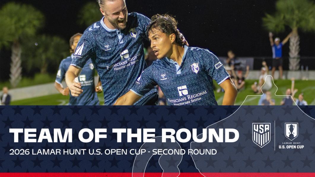 2026 U.S. Open Cup Team of the Round - Second Round