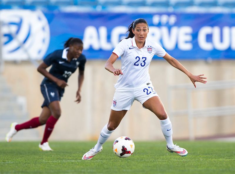 WNT v FRA Christen Press