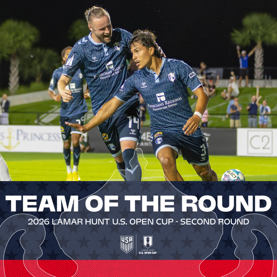 2026 U.S. Open Cup Team of the Round - Second Round