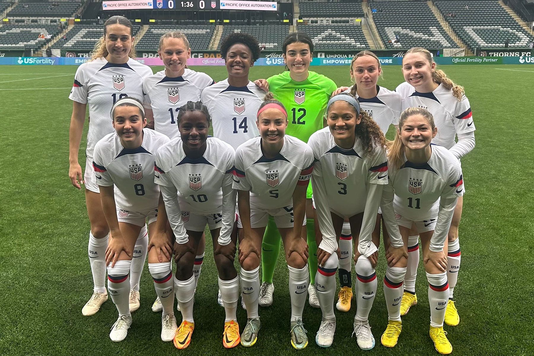 U.S. Under-23 Women’s Youth National Team Falls 3-0 To OL Reign To Open Thorns Preseason Tournament