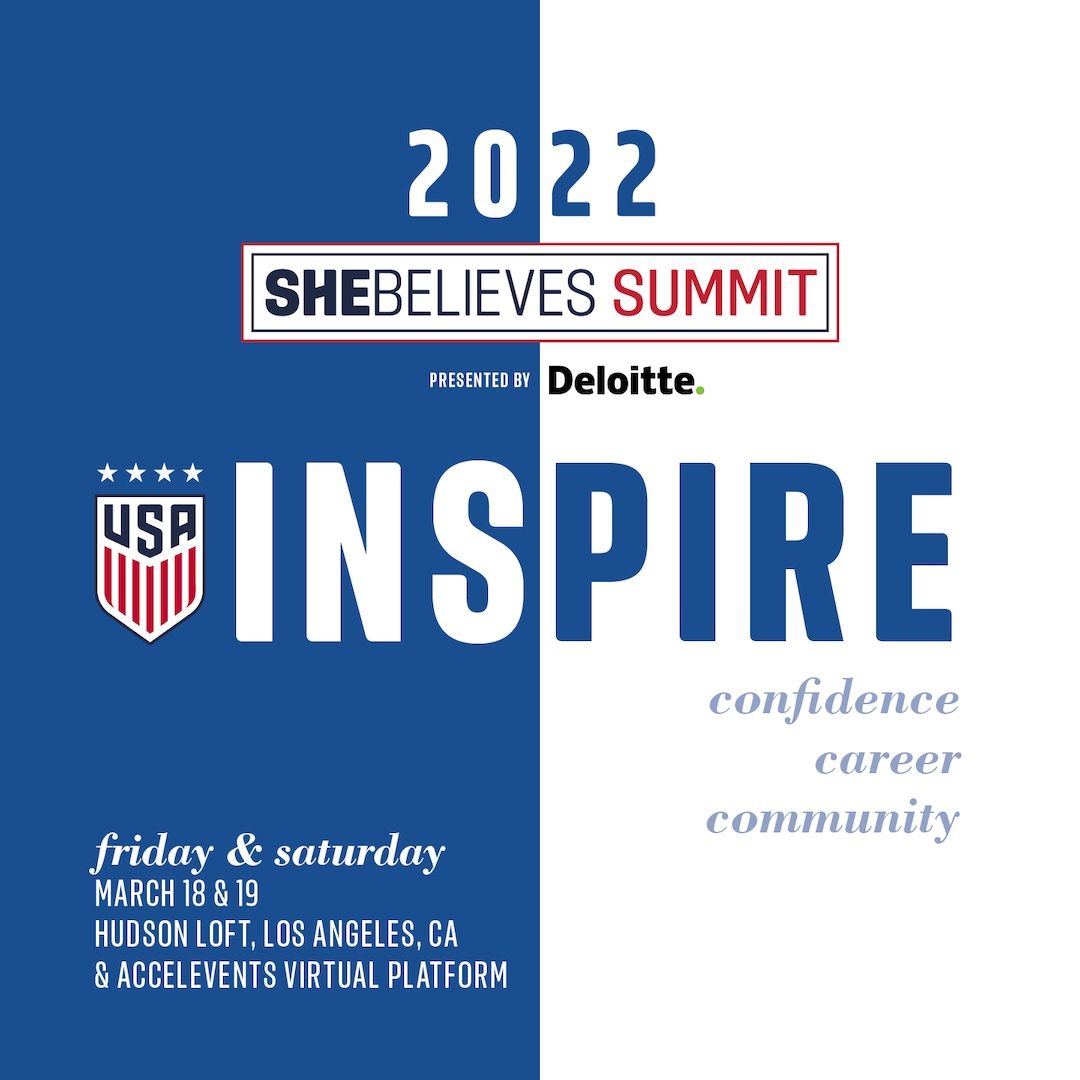 U.S. Soccer Announces List Of Speakers For 2022 SheBelieves Summit, Presented By Deloitte