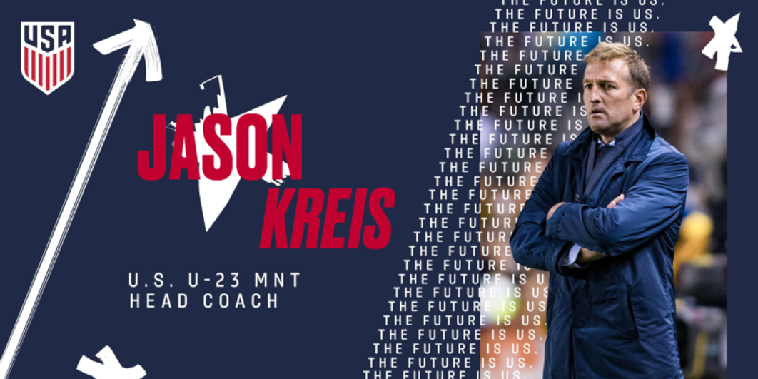 U-23 MNT head coach Jason Kreis