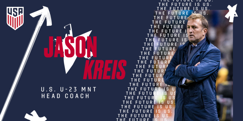 U-23 MNT head coach Jason Kreis