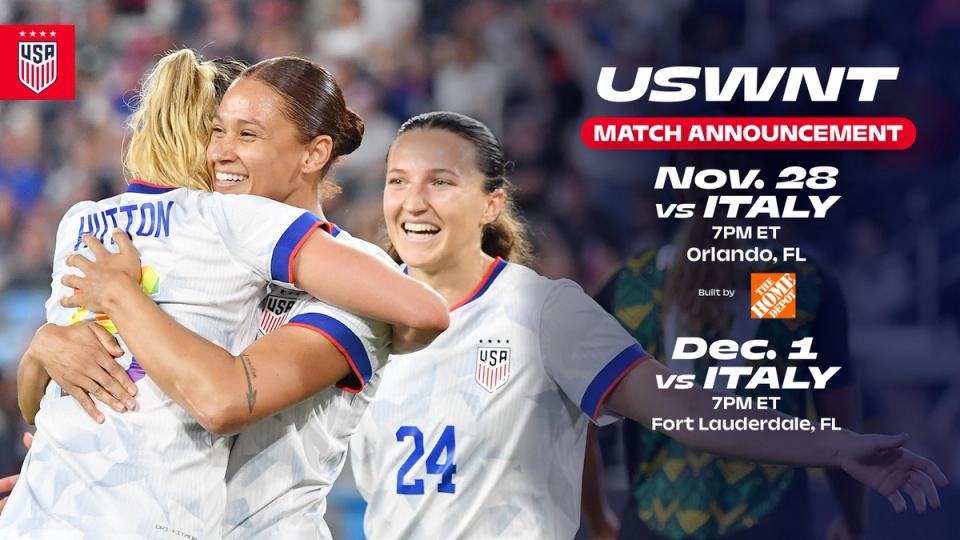 USWNT vs. Italy Lynn Biyendolo Kerry Abello Orlando, Ft. Lauderdale Florida Nov. 28 Dec. 1​​​​‌﻿‍﻿​‍​‍‌‍﻿﻿‌﻿​‍‌‍‍‌‌‍‌﻿‌‍‍‌‌‍﻿‍​‍​‍​﻿‍‍​‍​‍‌﻿​﻿‌‍​‌‌‍﻿‍‌‍‍‌‌﻿‌​‌﻿‍‌​‍﻿‍‌‍‍‌‌‍﻿﻿​‍​‍​‍﻿​​‍​‍‌‍‍​‌﻿​‍‌‍‌‌‌‍‌‍​‍​‍​﻿‍‍​‍​‍‌‍‍​‌﻿‌​‌﻿‌​‌﻿​​‌﻿​﻿​﻿‍‍​‍﻿﻿​‍﻿﻿‌﻿‌‌‌﻿​﻿‌﻿​﻿‌‍‌‍​‍﻿‍‌﻿​﻿‌‍​‌‌‍﻿‍‌‍‍‌‌﻿‌​‌﻿‍‌​‍﻿‍‌﻿​﻿‌﻿‌​‌﻿‌‌‌‍‌​‌‍‍‌‌‍﻿﻿​‍﻿﻿‌‍‍‌‌‍﻿‍‌﻿‌​‌‍‌‌‌‍﻿‍‌﻿‌​​‍﻿﻿‌‍‌‌‌‍‌​‌‍‍‌‌﻿‌​​‍﻿﻿‌‍﻿‌‌‍﻿﻿‌‍‌​‌‍‌‌​﻿﻿‌‌﻿​​‌﻿​‍‌‍‌‌‌﻿​﻿‌‍‌‌‌‍﻿‍‌﻿‌​‌‍​‌‌﻿‌​‌‍‍‌‌‍﻿﻿‌‍﻿‍​﻿‍﻿‌‍‍‌‌‍‌​​﻿﻿‌‌‍‌‌‌‍‌​​﻿‌​​﻿​﻿​﻿‌﻿​﻿​‍​﻿​‌​﻿‌​​‍﻿‌‌‍​‍‌‍​‍‌‍​‌‌‍‌‍​‍﻿‌​﻿‌​​﻿​﻿​﻿‌​​﻿​‌​‍﻿‌‌‍​‍​﻿‌‍‌‍​﻿​﻿‌‌​‍﻿‌​﻿​‌​﻿‍​​﻿‌​​﻿‌‌‌‍​﻿‌‍​﻿‌‍‌‌‌‍​‌​﻿​‍​﻿​‍​﻿​‌​﻿​﻿​﻿‍﻿‌﻿‌​‌﻿‍‌‌﻿​​‌‍‌‌​﻿﻿‌‌﻿​﻿‌﻿‌​‌‍﻿﻿‌﻿​‍‌﻿‍‌​﻿‍﻿‌﻿​​‌‍​‌‌﻿‌​‌‍‍​​﻿﻿‌‌‍​﻿‌‍﻿﻿‌‍﻿‍‌﻿‌​‌‍‌‌‌‍﻿‍‌﻿‌​​‍‌‌​﻿‌‌‌​​‍‌‌﻿﻿‌‍‍﻿‌‍‌‌‌﻿‍‌​‍‌‌​﻿​﻿‌​‌​​‍‌‌​﻿​﻿‌​‌​​‍‌‌​﻿​‍​﻿​‍​﻿‌‌​﻿‌‌​﻿‍​‌‍‌​​﻿‌‌‌‍​‍‌‍​‌​﻿‍​‌‍‌​​﻿‌﻿​﻿​‌‌‍​‌​‍‌‌​﻿​‍​﻿​‍​‍‌‌​﻿‌‌‌​‌​​‍﻿‍‌‍‍‌‌‍﻿‌‌‍​‌‌‍‌﻿‌‍‌‌‌​﻿‌‌‍﻿﻿‌‍​‍‌‍‍‌‌‍﻿​‌‍‌‌​‍﻿‍‌‍​‌‌‍﻿​‌﻿‌​​﻿﻿﻿‌‍​‍‌‍​‌‌﻿​﻿‌‍‌‌‌‌‌‌‌﻿​‍‌‍﻿​​﻿﻿‌‌‍‍​‌﻿‌​‌﻿‌​‌﻿​​‌﻿​﻿​‍‌‌​﻿​﻿‌​​‌​‍‌‌​﻿​‍‌​‌‍​‍‌‌​﻿​‍‌​‌‍‌﻿‌‌‌﻿​﻿‌﻿​﻿‌‍‌‍​‍﻿‍‌﻿​﻿‌‍​‌‌‍﻿‍‌‍‍‌‌﻿‌​‌﻿‍‌​‍﻿‍‌﻿​﻿‌﻿‌​‌﻿‌‌‌‍‌​‌‍‍‌‌‍﻿﻿​‍‌‍‌‍‍‌‌‍‌​​﻿﻿‌‌‍‌‌‌‍‌​​﻿‌​​﻿​﻿​﻿‌﻿​﻿​‍​﻿​‌​﻿‌​​‍﻿‌‌‍​‍‌‍​‍‌‍​‌‌‍‌‍​‍﻿‌​﻿‌​​﻿​﻿​﻿‌​​﻿​‌​‍﻿‌‌‍​‍​﻿‌‍‌‍​﻿​﻿‌‌​‍﻿‌​﻿​‌​﻿‍​​﻿‌​​﻿‌‌‌‍​﻿‌‍​﻿‌‍‌‌‌‍​‌​﻿​‍​﻿​‍​﻿​‌​﻿​﻿​‍‌‍‌﻿‌​‌﻿‍‌‌﻿​​‌‍‌‌​﻿﻿‌‌﻿​﻿‌﻿‌​‌‍﻿﻿‌﻿​‍‌﻿‍‌​‍‌‍‌﻿​​‌‍​‌‌﻿‌​‌‍‍​​﻿﻿‌‌‍​﻿‌‍﻿﻿‌‍﻿‍‌﻿‌​‌‍‌‌‌‍﻿‍‌﻿‌​​‍‌‌​﻿‌‌‌​​‍‌‌﻿﻿‌‍‍﻿‌‍‌‌‌﻿‍‌​‍‌‌​﻿​﻿‌​‌​​‍‌‌​﻿​﻿‌​‌​​‍‌‌​﻿​‍​﻿​‍​﻿‌‌​﻿‌‌​﻿‍​‌‍‌​​﻿‌‌‌‍​‍‌‍​‌​﻿‍​‌‍‌​​﻿‌﻿​﻿​‌‌‍​‌​‍‌‌​﻿​‍​﻿​‍​‍‌‌​﻿‌‌‌​‌​​‍﻿‍‌‍‍‌‌‍﻿‌‌‍​‌‌‍‌﻿‌‍‌‌‌​﻿‌‌‍﻿﻿‌‍​‍‌‍‍‌‌‍﻿​‌‍‌‌​‍﻿‍‌‍​‌‌‍﻿​‌﻿‌​​‍​‍‌﻿﻿‌