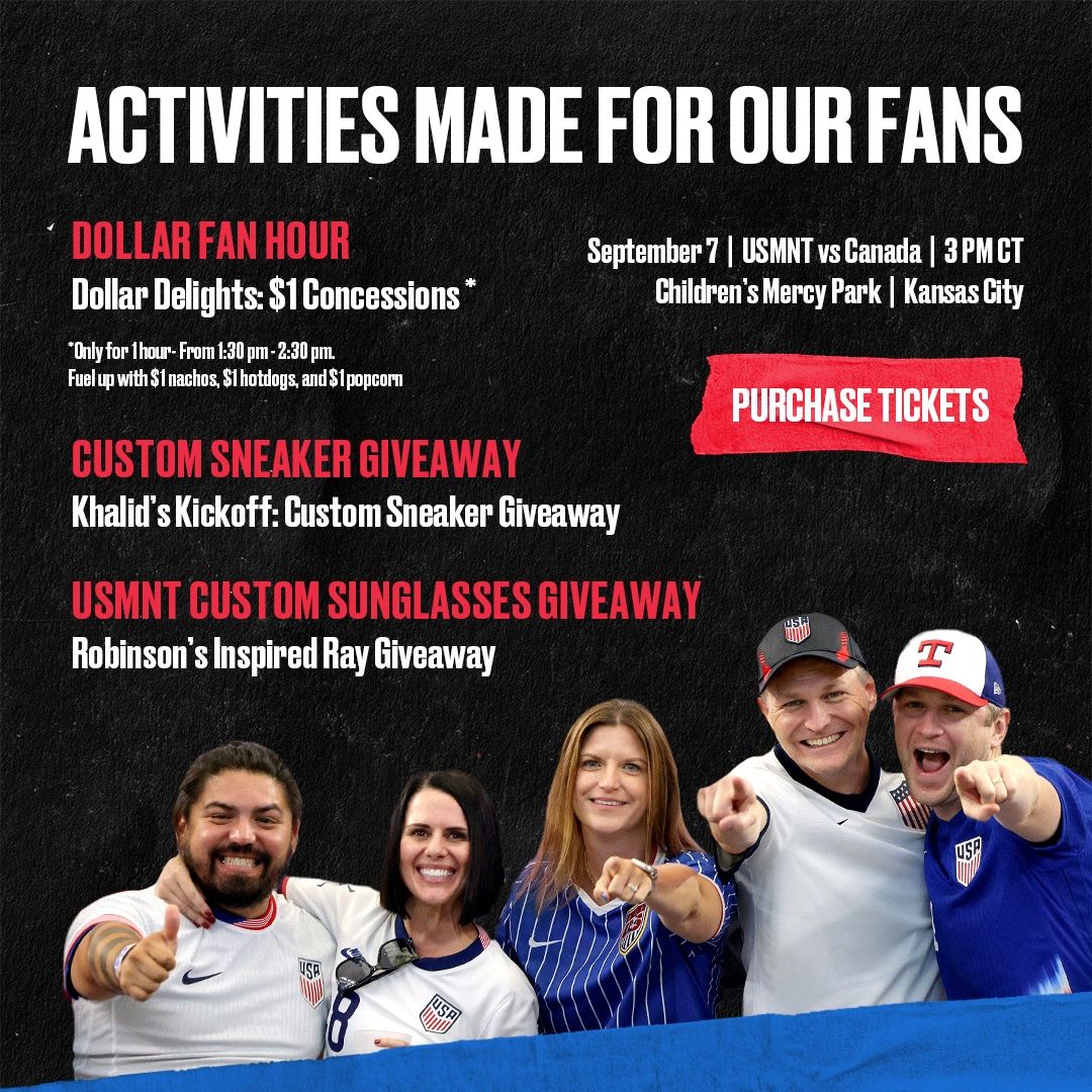 U.S. Soccer Celebrates Fans with Special Giveaways, Unique Prizes & Fun Activations