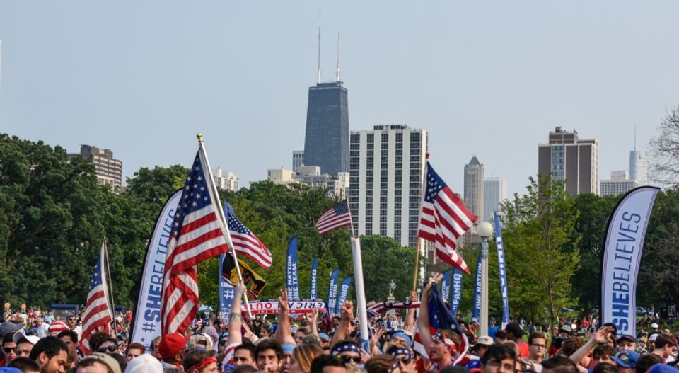 WNT WWC Final Viewing Party Chicago