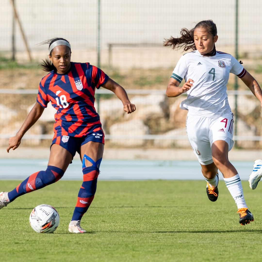 U.S. Under-20 Women’s Youth National Team Downs Mexico, 3-0, And Will Face The Netherlands Next With The Sud Ladies Cup Title On The Line