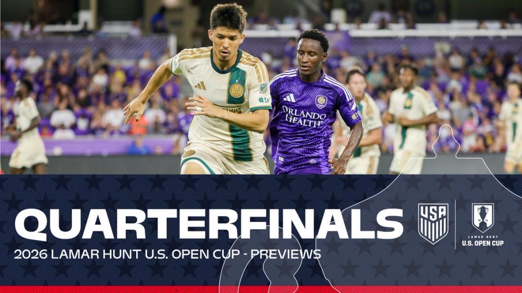 Quartet of All-MLS Matchups Highlights U.S. Open Cup Quarterfinal Action