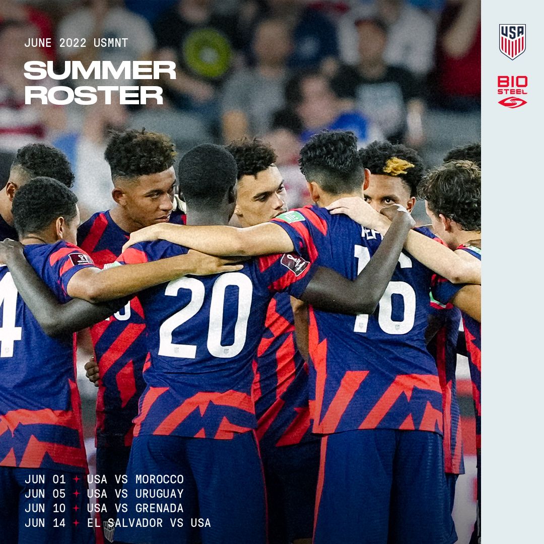 Berhalter Calls 27 Players For June Training Camp And Final Home Matches Before 2022 FIFA World Cup