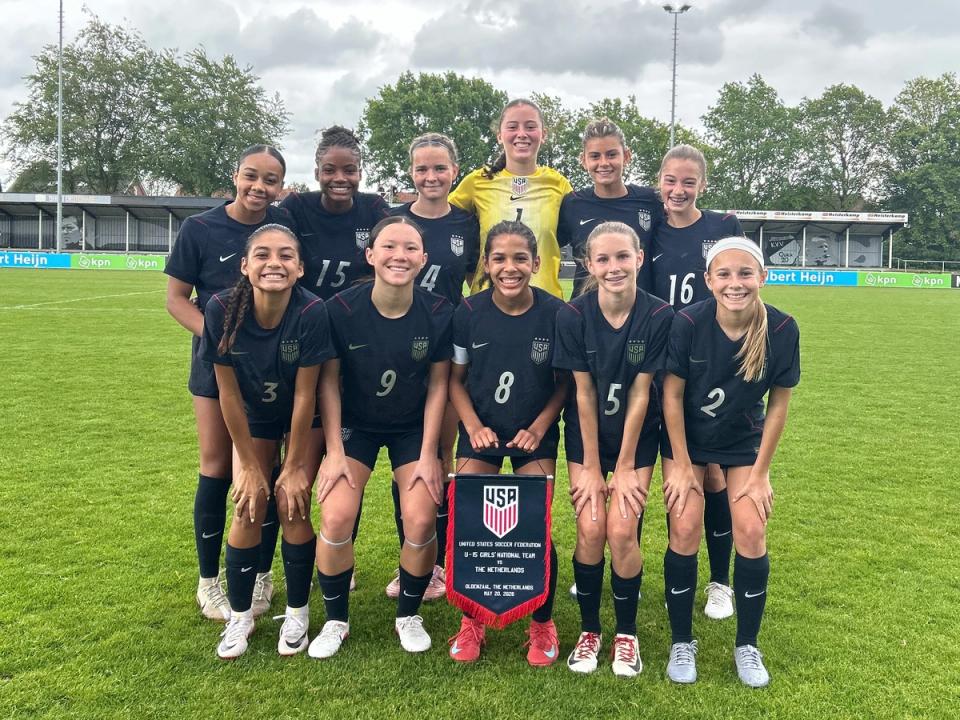U.S. U-15 Girls’ National Team Falls, 4-1, to the Netherlands