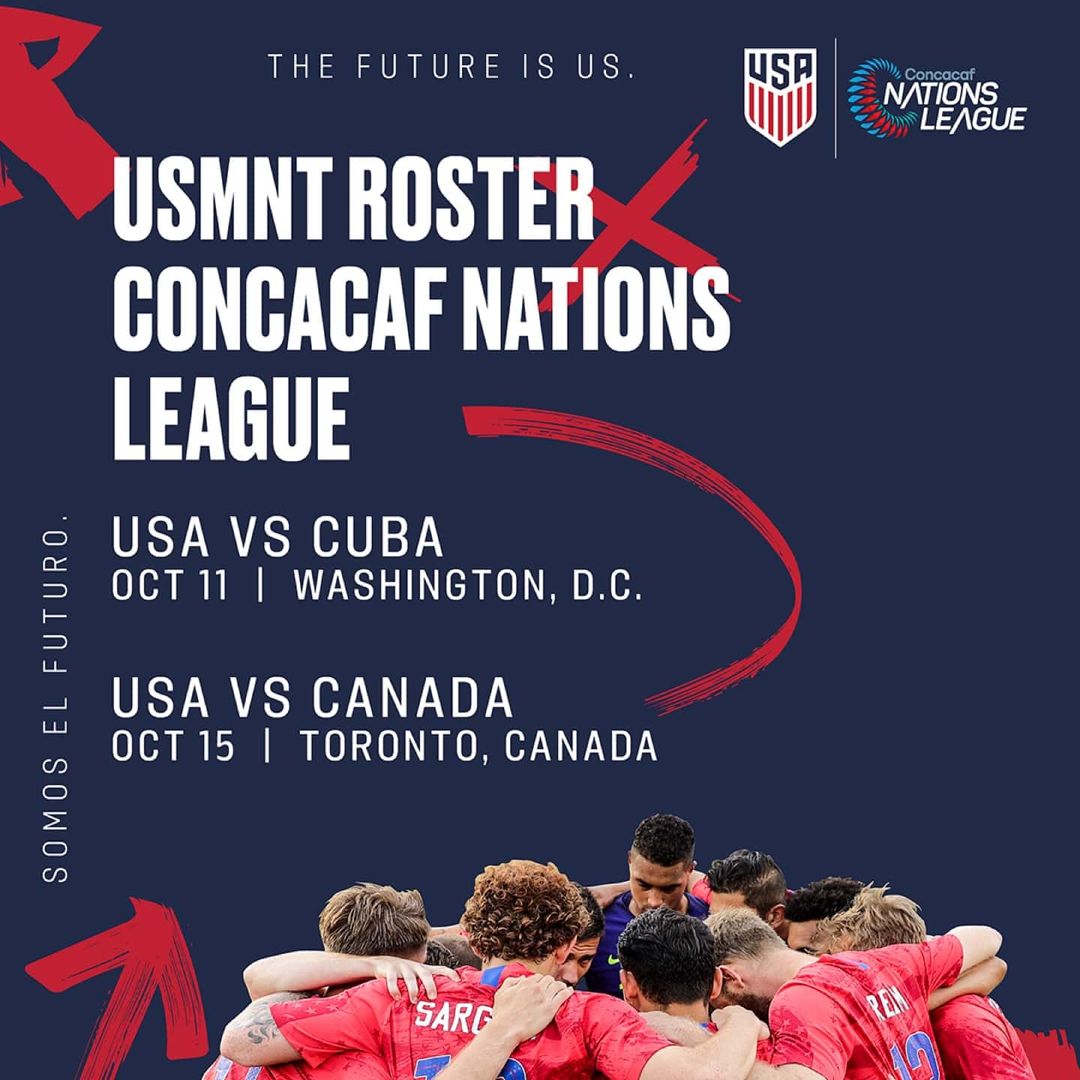 Berhalter Calls 26 Players for USAs Inaugural Concacaf Nations League Matches