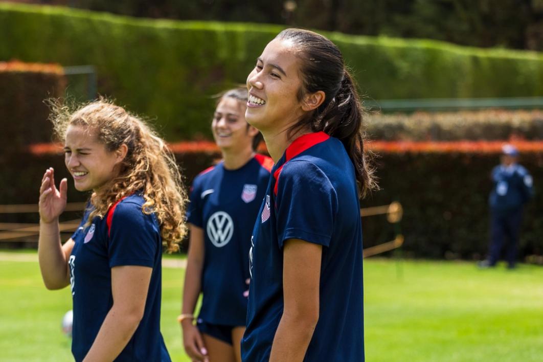 US Midfielder Yuna McCormack smiles in practice gear during camp​​​​‌﻿‍﻿​‍​‍‌‍﻿﻿‌﻿​‍‌‍‍‌‌‍‌﻿‌‍‍‌‌‍﻿‍​‍​‍​﻿‍‍​‍​‍‌﻿​﻿‌‍​‌‌‍﻿‍‌‍‍‌‌﻿‌​‌﻿‍‌​‍﻿‍‌‍‍‌‌‍﻿﻿​‍​‍​‍﻿​​‍​‍‌‍‍​‌﻿​‍‌‍‌‌‌‍‌‍​‍​‍​﻿‍‍​‍​‍‌‍‍​‌﻿‌​‌﻿‌​‌﻿​​‌﻿​﻿​﻿‍‍​‍﻿﻿​‍﻿﻿‌﻿‌‌‌﻿​﻿‌﻿​﻿‌‍‌‍​‍﻿‍‌﻿​﻿‌‍​‌‌‍﻿‍‌‍‍‌‌﻿‌​‌﻿‍‌​‍﻿‍‌﻿​﻿‌﻿‌​‌﻿‌‌‌‍‌​‌‍‍‌‌‍﻿﻿​‍﻿﻿‌‍‍‌‌‍﻿‍‌﻿‌​‌‍‌‌‌‍﻿‍‌﻿‌​​‍﻿﻿‌‍‌‌‌‍‌​‌‍‍‌‌﻿‌​​‍﻿﻿‌‍﻿‌‌‍﻿﻿‌‍‌​‌‍‌‌​﻿﻿‌‌﻿​​‌﻿​‍‌‍‌‌‌﻿​﻿‌‍‌‌‌‍﻿‍‌﻿‌​‌‍​‌‌﻿‌​‌‍‍‌‌‍﻿﻿‌‍﻿‍​﻿‍﻿‌‍‍‌‌‍‌​​﻿﻿‌​﻿‍​‌‍​﻿‌‍​‍​﻿‍‌​﻿‍​​﻿‌​​﻿‌﻿‌‍‌‍​‍﻿‌​﻿​​‌‍‌​‌‍‌‌​﻿‌﻿​‍﻿‌​﻿‌​​﻿​​​﻿‌‌‌‍‌‍​‍﻿‌‌‍​‌‌‍​‍‌‍​‍‌‍‌‌​‍﻿‌‌‍‌​‌‍​﻿​﻿‍​​﻿​‍‌‍​﻿​﻿​﻿‌‍​‍‌‍​‌​﻿​﻿​﻿‌‍‌‍​‌​﻿‌﻿​﻿‍﻿‌﻿‌​‌﻿‍‌‌﻿​​‌‍‌‌​﻿﻿‌‌﻿​﻿‌﻿‌​‌‍﻿﻿‌﻿​‍‌﻿‍‌​﻿‍﻿‌﻿​​‌‍​‌‌﻿‌​‌‍‍​​﻿﻿‌‌‍​﻿‌‍﻿﻿‌‍﻿‍‌﻿‌​‌‍‌‌‌‍﻿‍‌﻿‌​​‍‌‌​﻿‌‌‌​​‍‌‌﻿﻿‌‍‍﻿‌‍‌‌‌﻿‍‌​‍‌‌​﻿​﻿‌​‌​​‍‌‌​﻿​﻿‌​‌​​‍‌‌​﻿​‍​﻿​‍‌‍​‌​﻿​‌​﻿​​‌‍‌​​﻿‌​‌‍‌‌​﻿‍‌​﻿‌﻿​﻿​‍‌‍‌​‌‍‌‌​﻿​‌​‍‌‌​﻿​‍​﻿​‍​‍‌‌​﻿‌‌‌​‌​​‍﻿‍‌‍‍‌‌‍﻿‌‌‍​‌‌‍‌﻿‌‍‌‌‌​‌​‌‍‌‌‌﻿​﻿‌‍‍﻿‌﻿‌​‌‍﻿﻿‌﻿​​​‍﻿‍‌‍​‌‌‍﻿​‌﻿‌​​﻿﻿﻿‌‍​‍‌‍​‌‌﻿​﻿‌‍‌‌‌‌‌‌‌﻿​‍‌‍﻿​​﻿﻿‌‌‍‍​‌﻿‌​‌﻿‌​‌﻿​​‌﻿​﻿​‍‌‌​﻿​﻿‌​​‌​‍‌‌​﻿​‍‌​‌‍​‍‌‌​﻿​‍‌​‌‍‌﻿‌‌‌﻿​﻿‌﻿​﻿‌‍‌‍​‍﻿‍‌﻿​﻿‌‍​‌‌‍﻿‍‌‍‍‌‌﻿‌​‌﻿‍‌​‍﻿‍‌﻿​﻿‌﻿‌​‌﻿‌‌‌‍‌​‌‍‍‌‌‍﻿﻿​‍‌‍‌‍‍‌‌‍‌​​﻿﻿‌​﻿‍​‌‍​﻿‌‍​‍​﻿‍‌​﻿‍​​﻿‌​​﻿‌﻿‌‍‌‍​‍﻿‌​﻿​​‌‍‌​‌‍‌‌​﻿‌﻿​‍﻿‌​﻿‌​​﻿​​​﻿‌‌‌‍‌‍​‍﻿‌‌‍​‌‌‍​‍‌‍​‍‌‍‌‌​‍﻿‌‌‍‌​‌‍​﻿​﻿‍​​﻿​‍‌‍​﻿​﻿​﻿‌‍​‍‌‍​‌​﻿​﻿​﻿‌‍‌‍​‌​﻿‌﻿​‍‌‍‌﻿‌​‌﻿‍‌‌﻿​​‌‍‌‌​﻿﻿‌‌﻿​﻿‌﻿‌​‌‍﻿﻿‌﻿​‍‌﻿‍‌​‍‌‍‌﻿​​‌‍​‌‌﻿‌​‌‍‍​​﻿﻿‌‌‍​﻿‌‍﻿﻿‌‍﻿‍‌﻿‌​‌‍‌‌‌‍﻿‍‌﻿‌​​‍‌‌​﻿‌‌‌​​‍‌‌﻿﻿‌‍‍﻿‌‍‌‌‌﻿‍‌​‍‌‌​﻿​﻿‌​‌​​‍‌‌​﻿​﻿‌​‌​​‍‌‌​﻿​‍​﻿​‍‌‍​‌​﻿​‌​﻿​​‌‍‌​​﻿‌​‌‍‌‌​﻿‍‌​﻿‌﻿​﻿​‍‌‍‌​‌‍‌‌​﻿​‌​‍‌‌​﻿​‍​﻿​‍​‍‌‌​﻿‌‌‌​‌​​‍﻿‍‌‍‍‌‌‍﻿‌‌‍​‌‌‍‌﻿‌‍‌‌‌​‌​‌‍‌‌‌﻿​﻿‌‍‍﻿‌﻿‌​‌‍﻿﻿‌﻿​​​‍﻿‍‌‍​‌‌‍﻿​‌﻿‌​​‍​‍‌﻿﻿‌