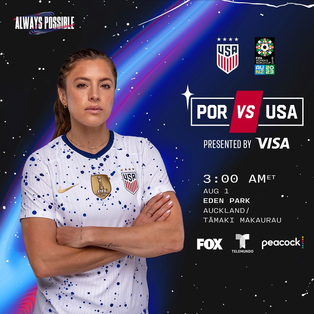 fifa womens world cup 2023 uswnt vs portugal match preview how to watch stream tv channel start time