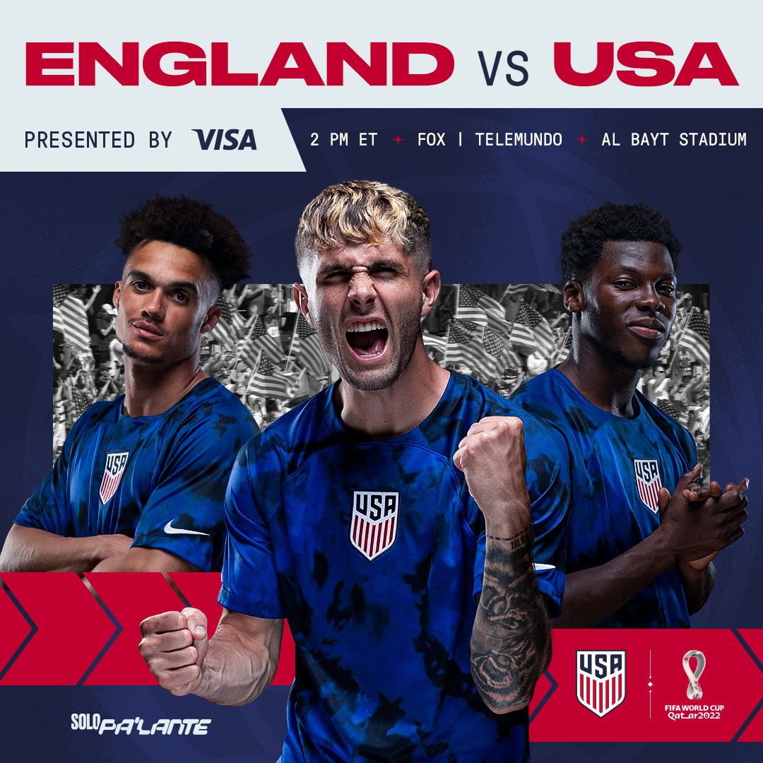 FIFA World Cup 2022 USMNT vs England Preview TV Channels Start Time Standings