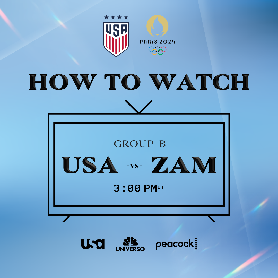 How to Watch and Stream the U.S. Olympic Women’s Soccer Team vs. Zambia
