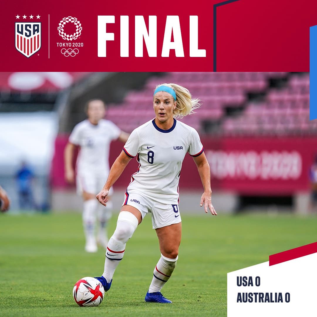USWNT Draws Australia 0-0 to Clinch Berth in 2020 Tokyo Olympics Quarterfinals
