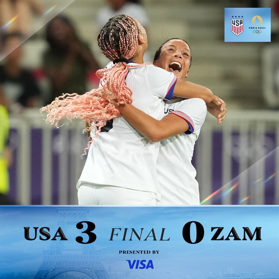 USA vs. Zambia: Match Recap & Highlights