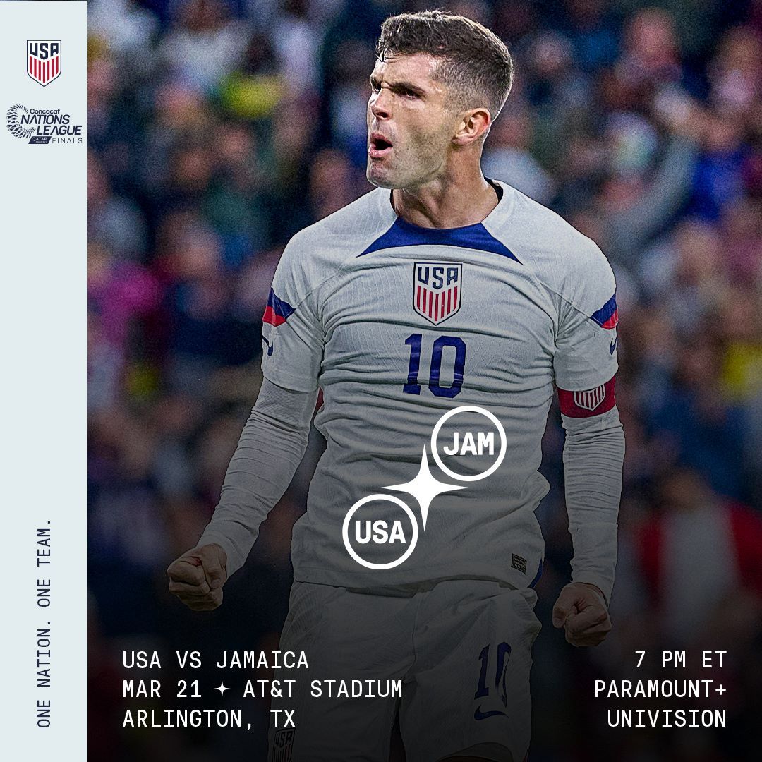 PREVIEW: USMNT Takes on Jamaica in Concacaf Nations League Semifinals